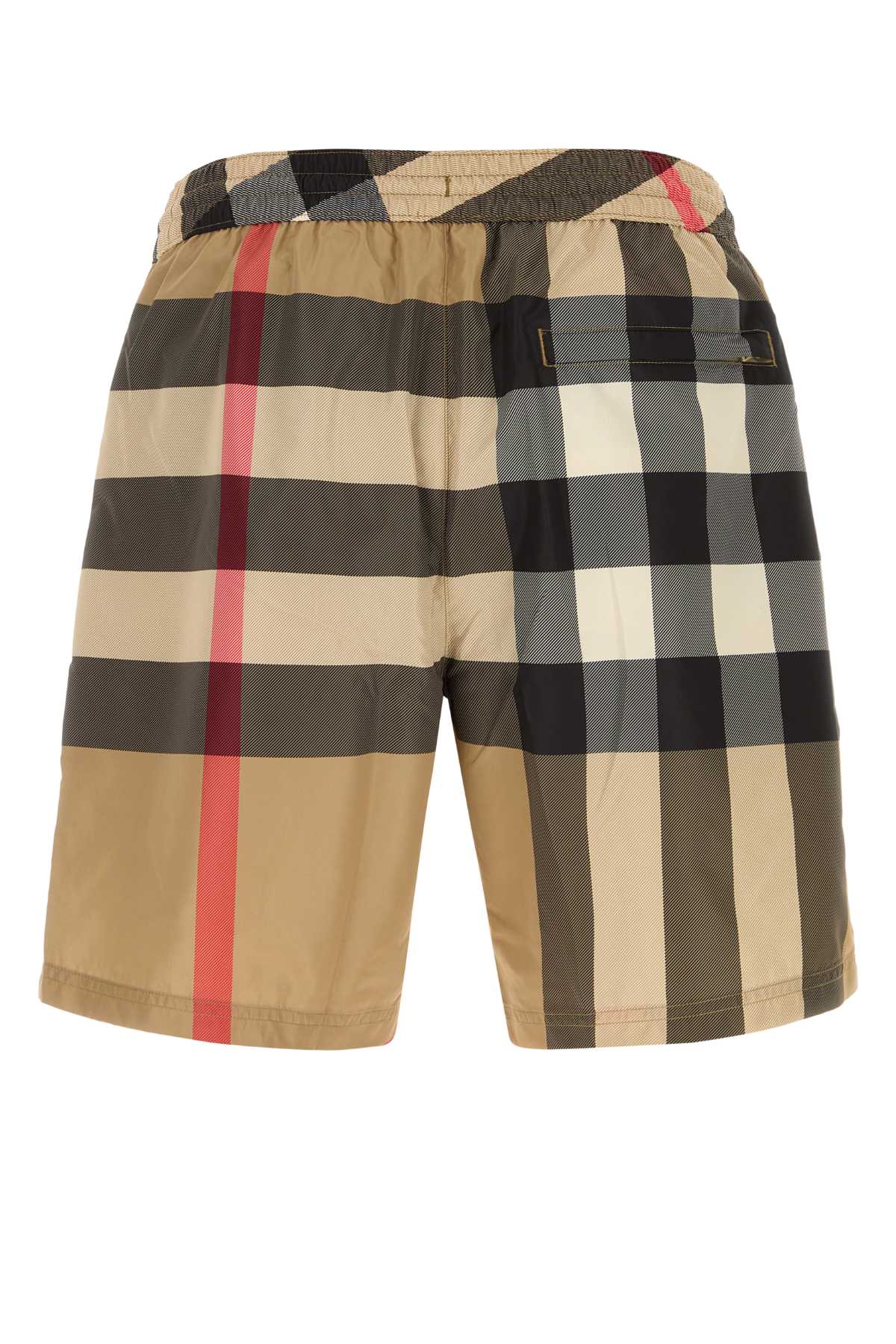 Burberry Men Printed Polyester Swimming Shorts BURBERRY
