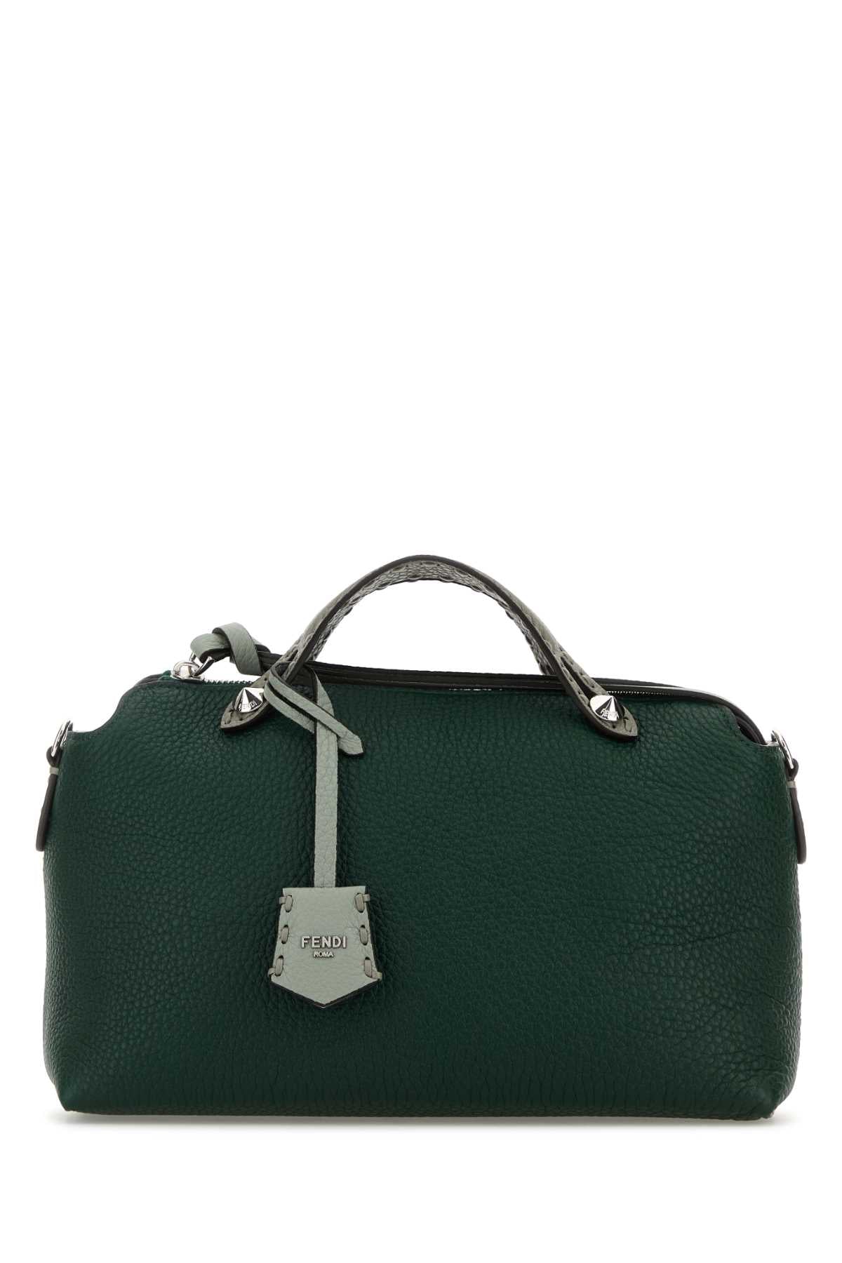 Fendi Women Bottle Green Leather Medium By The Way Handbag FENDI