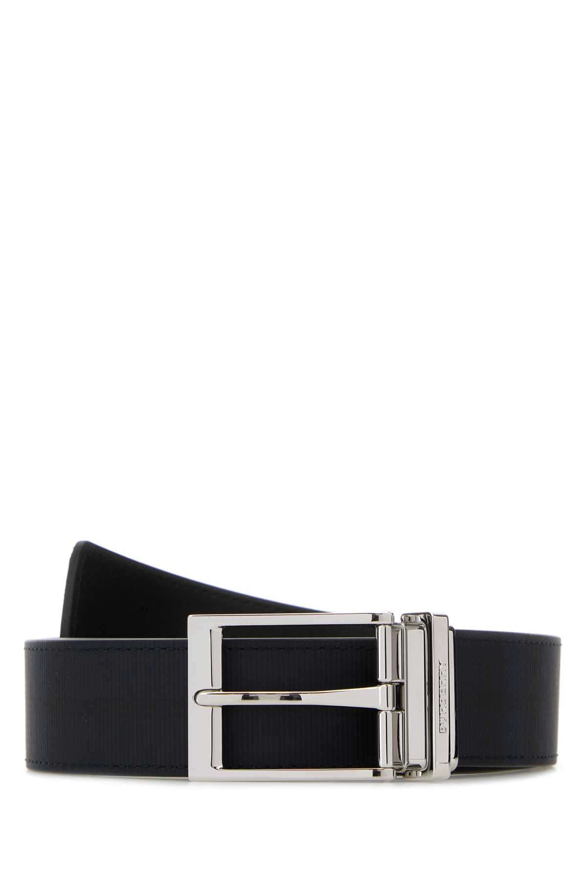 Burberry Men Printed Canvas Belt BURBERRY