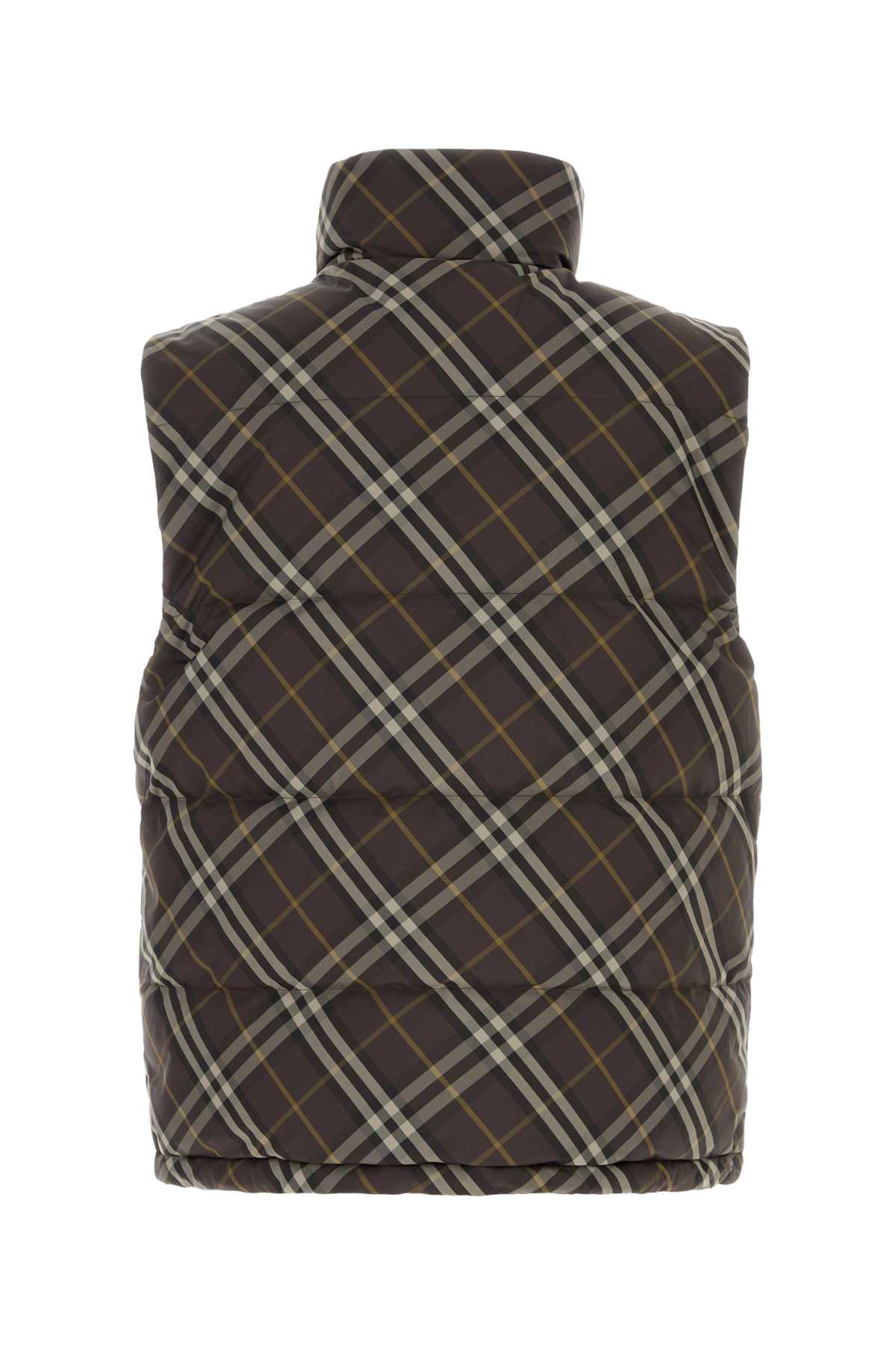 Burberry Men Embroidered Polyester Reversibile Down Jacket BURBERRY