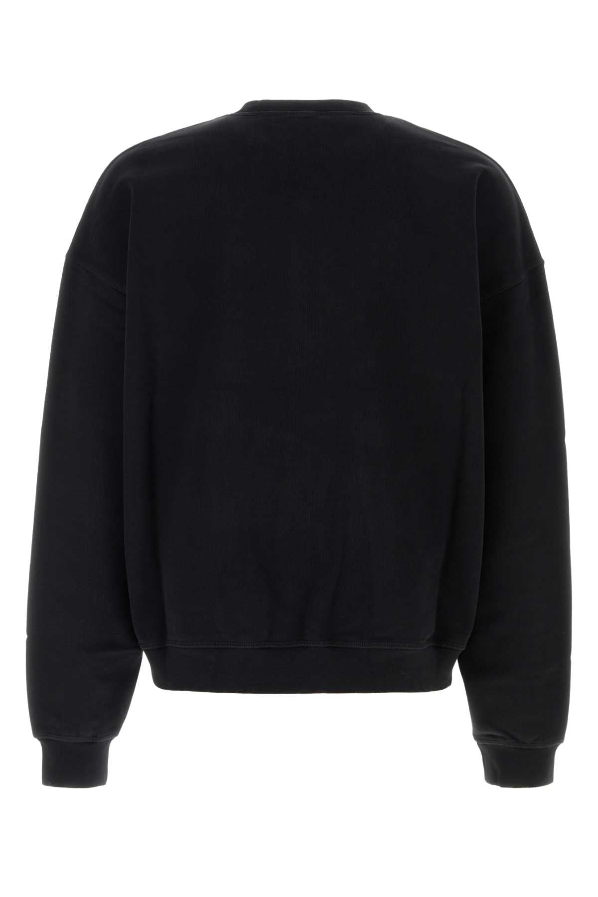 Dsquared Men Black Cotton Sweatshirt DSQUARED2
