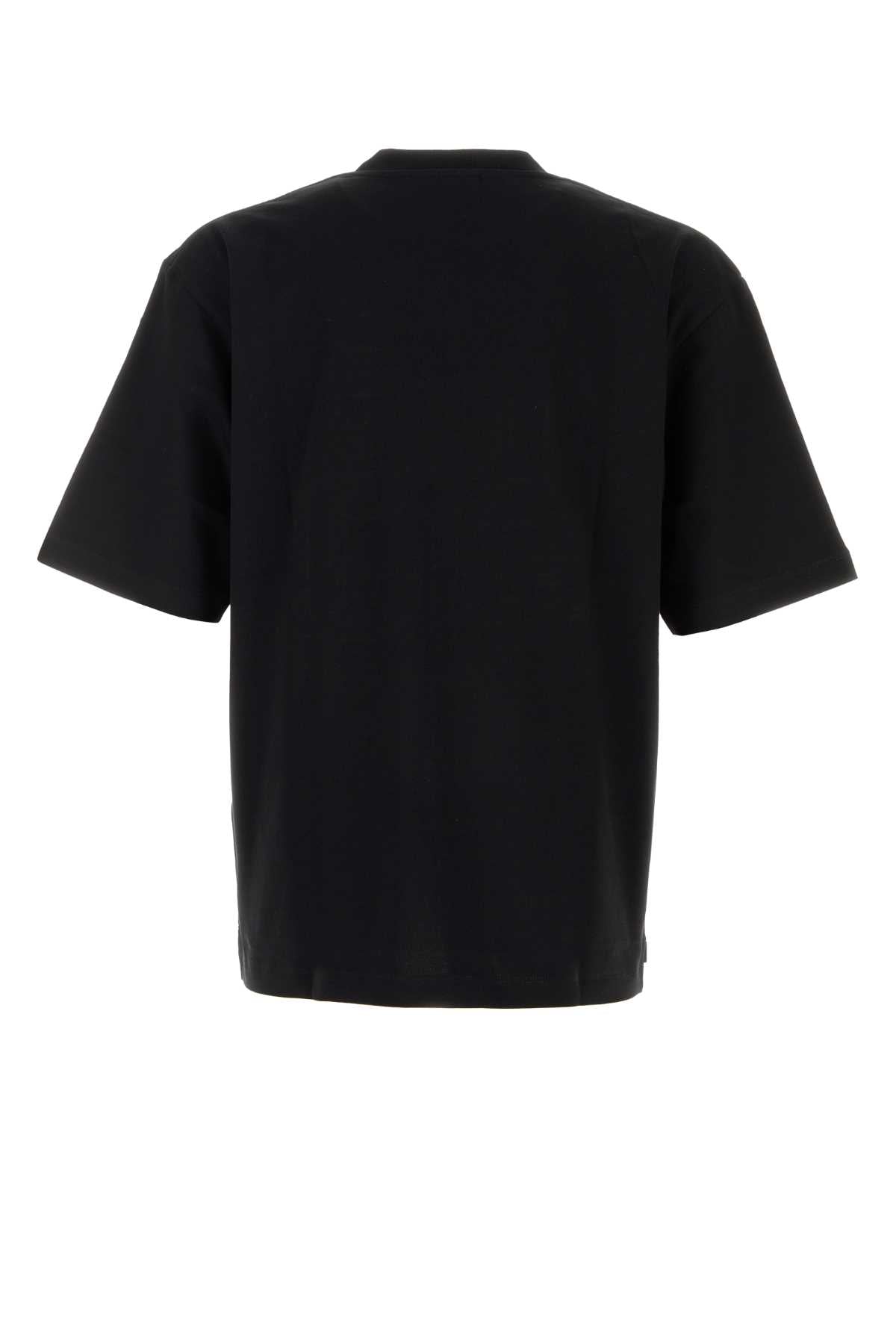 Dsquared Men Black Cotton Oversize T-Shirt DSQUARED2