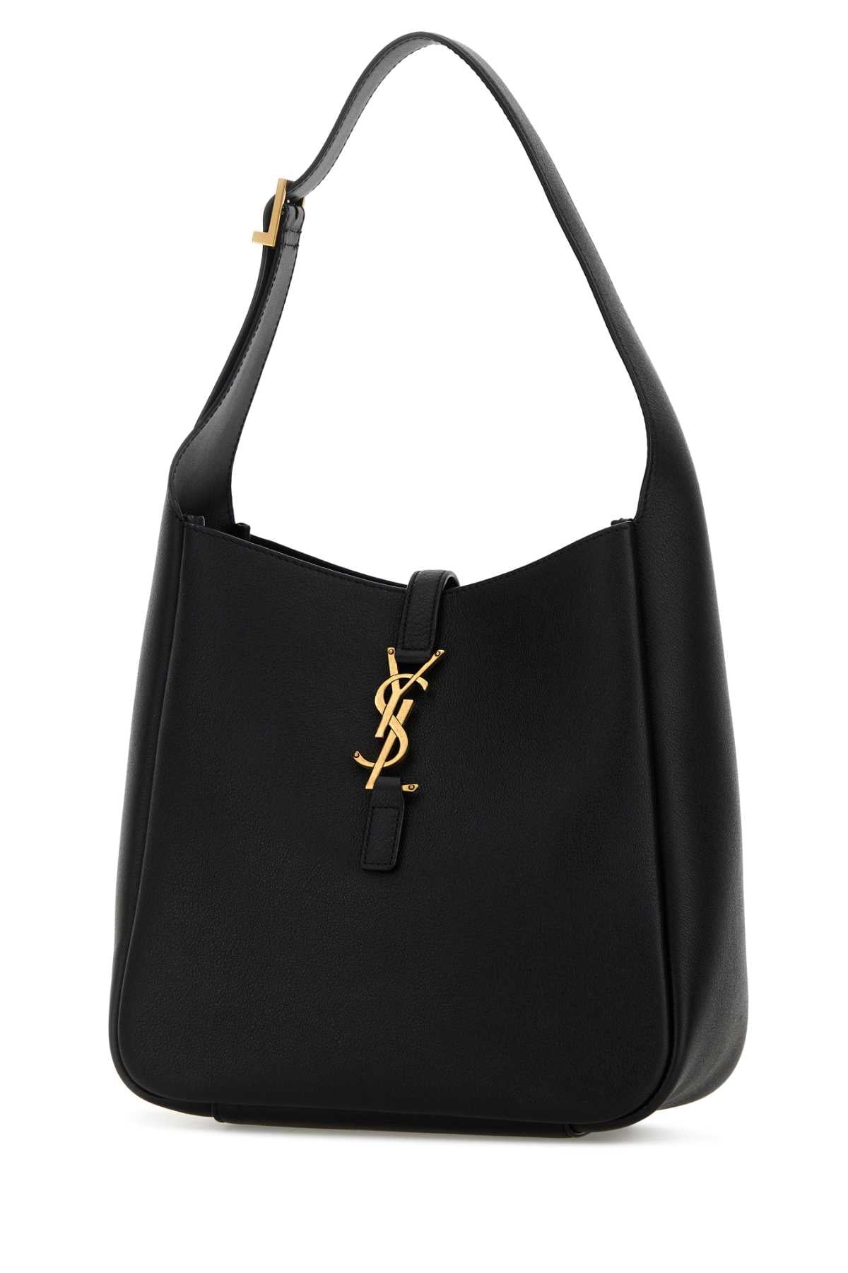 Saint Laurent Women Black Leather Le 5 Ã¡ 7 Shoulder Bag SAINT LAURENT