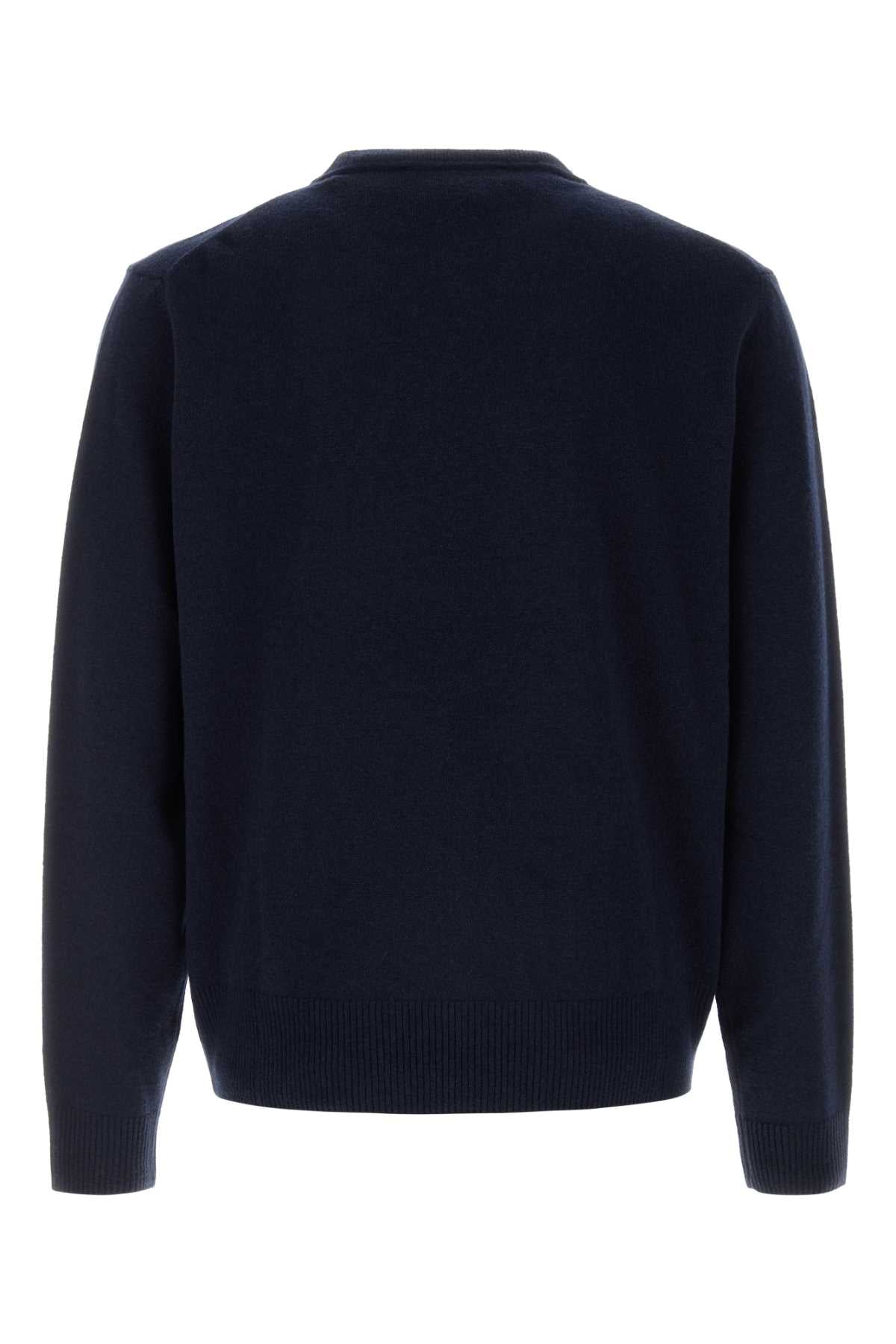 Vivienne Westwood Men Midnight Blue Wool Blend Alex Sweater VIVIENNE WESTWOOD