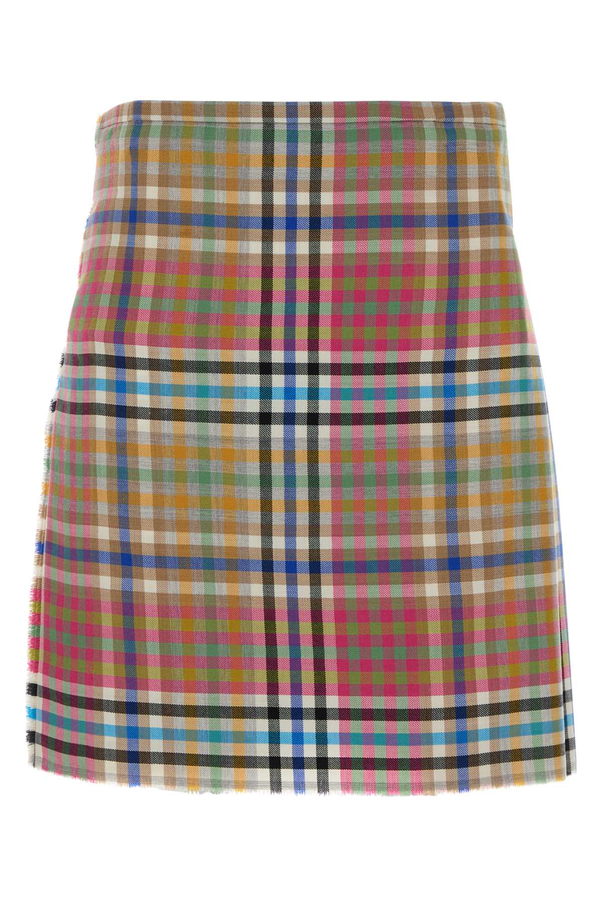 Vivienne Westwood Women Embroidered Wool Mini Skirt VIVIENNE WESTWOOD