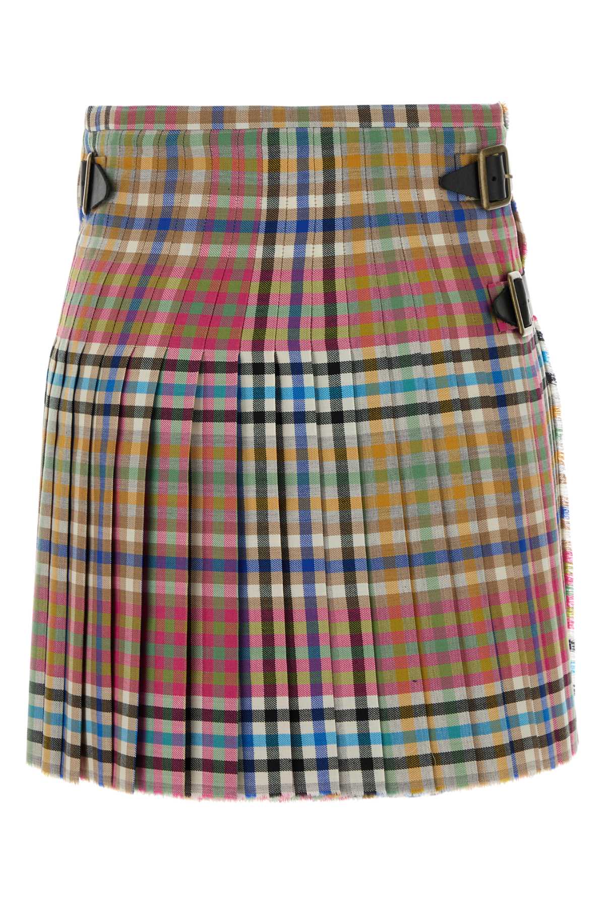 Vivienne Westwood Women Embroidered Wool Mini Skirt VIVIENNE WESTWOOD
