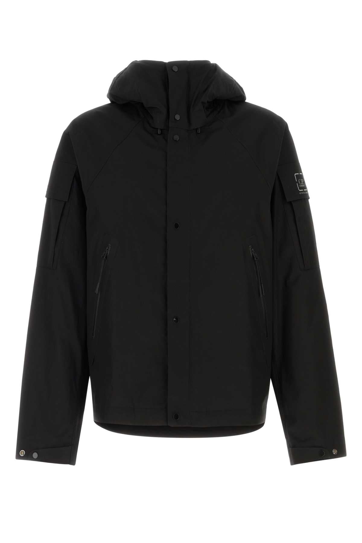 C.P. Company Men Black Cotton Jacket C.P. COMPANY