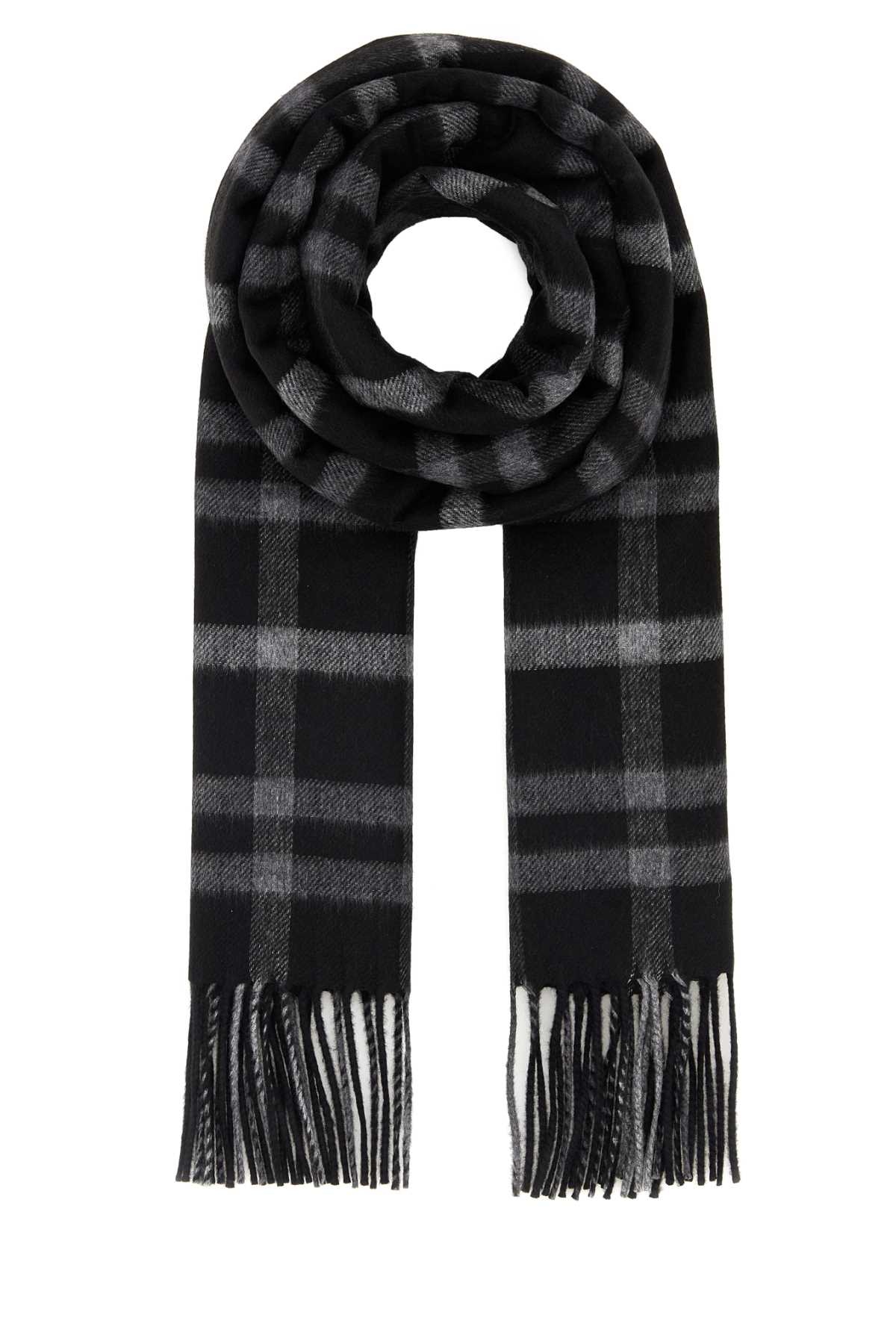 Saint Laurent Men Embroidered Silk Blend Scarf SAINT LAURENT