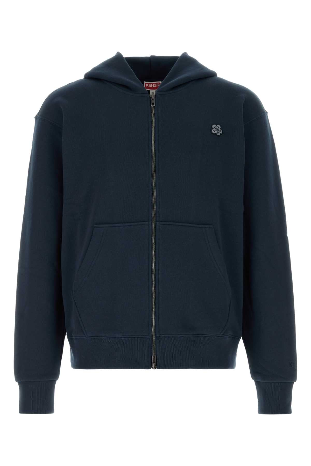 Kenzo Men Navy Blue Cotton Sweatshirt KENZO