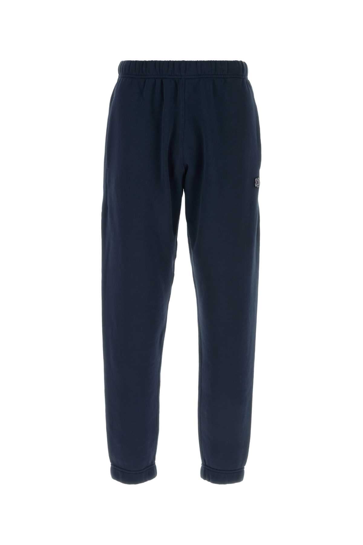 Kenzo Men Navy Blue Cotton Joggers KENZO