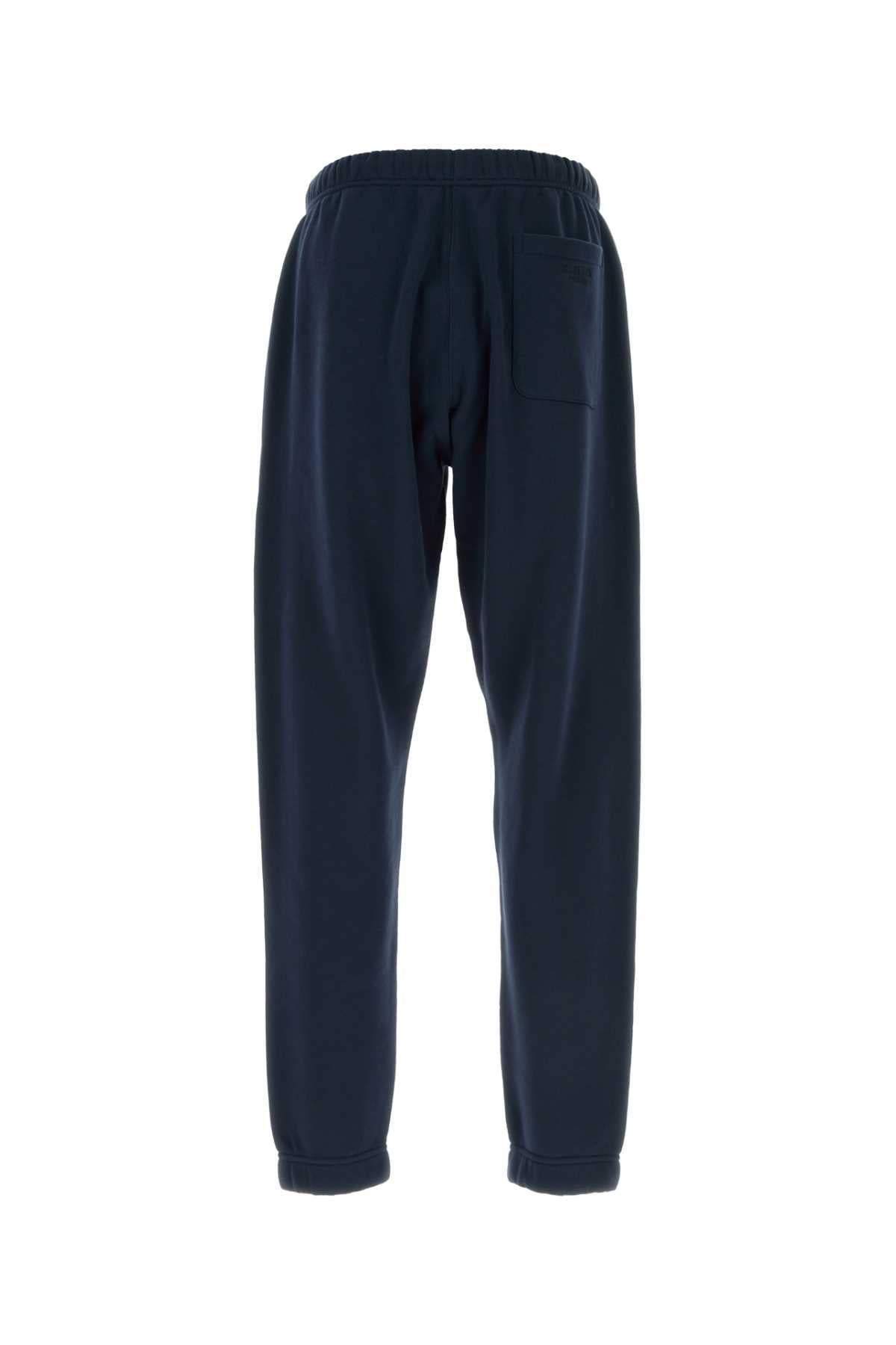 Kenzo Men Navy Blue Cotton Joggers KENZO