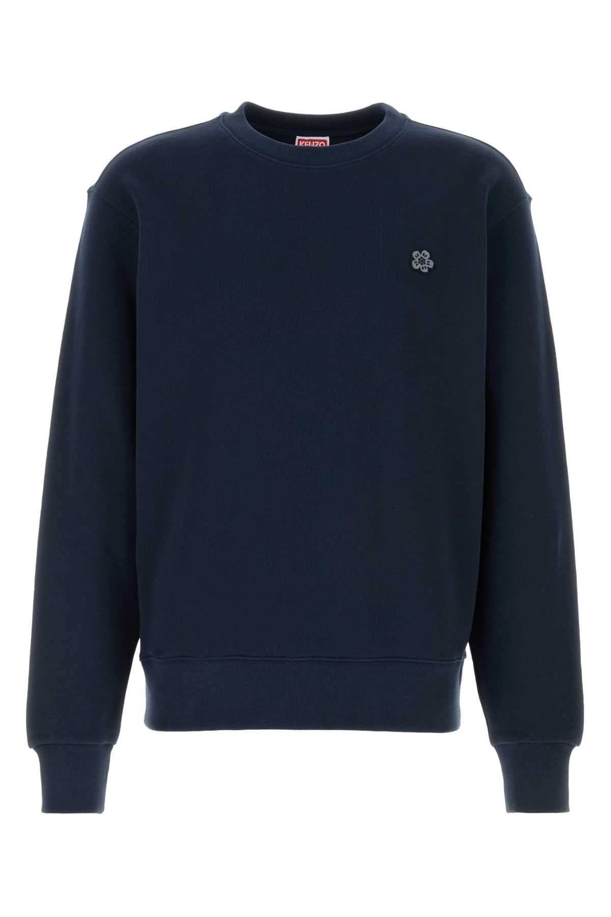Kenzo Men Navy Blue Cotton Sweatshirt KENZO