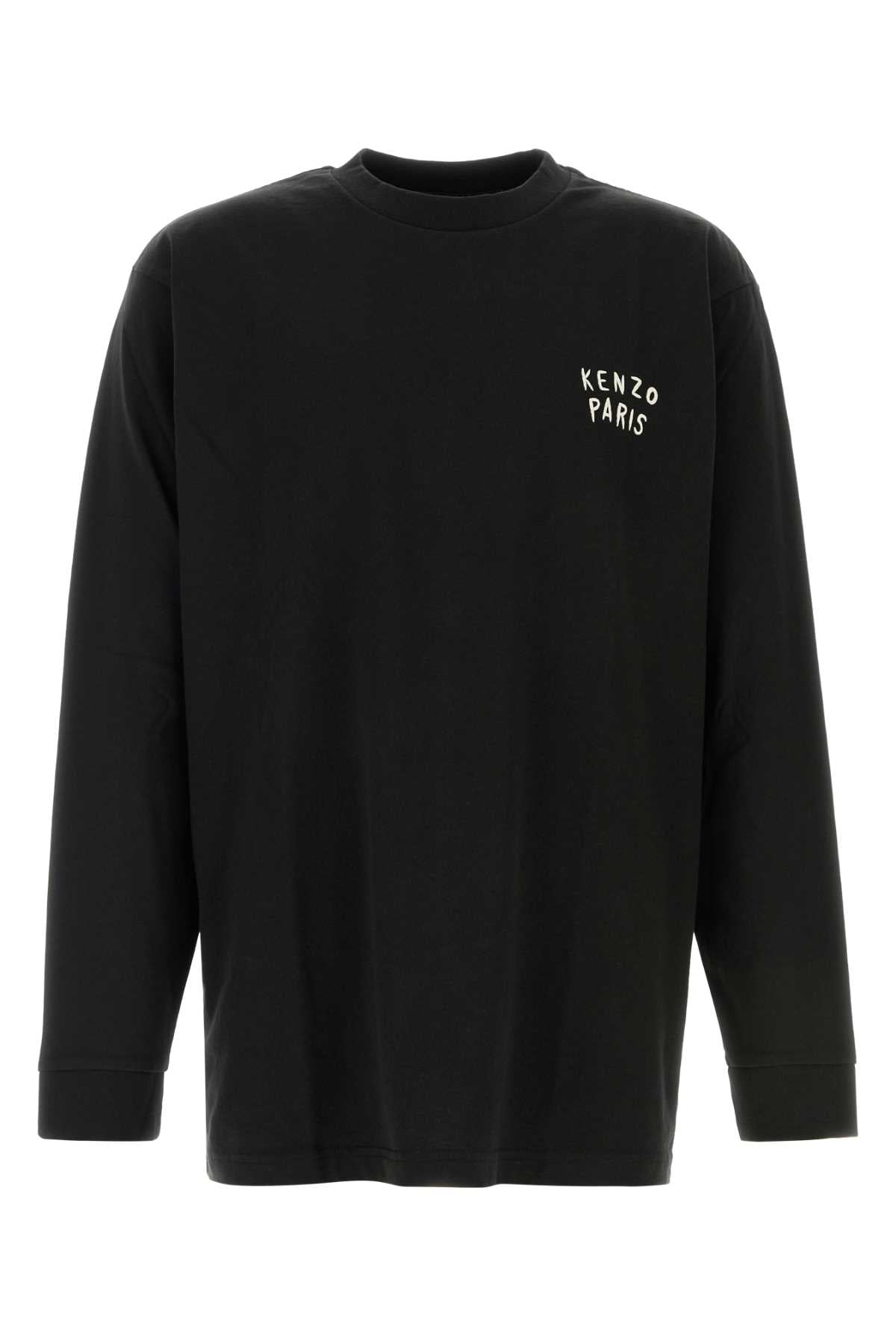 Kenzo Men Black Cotton T-Shirt KENZO