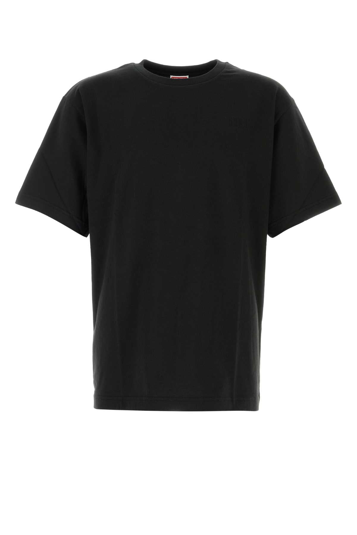 Kenzo Men Black Cotton Oversize T-Shirt KENZO