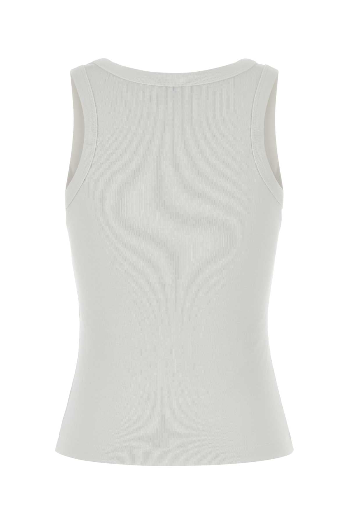 Kenzo Women White Stretch Tank Top KENZO