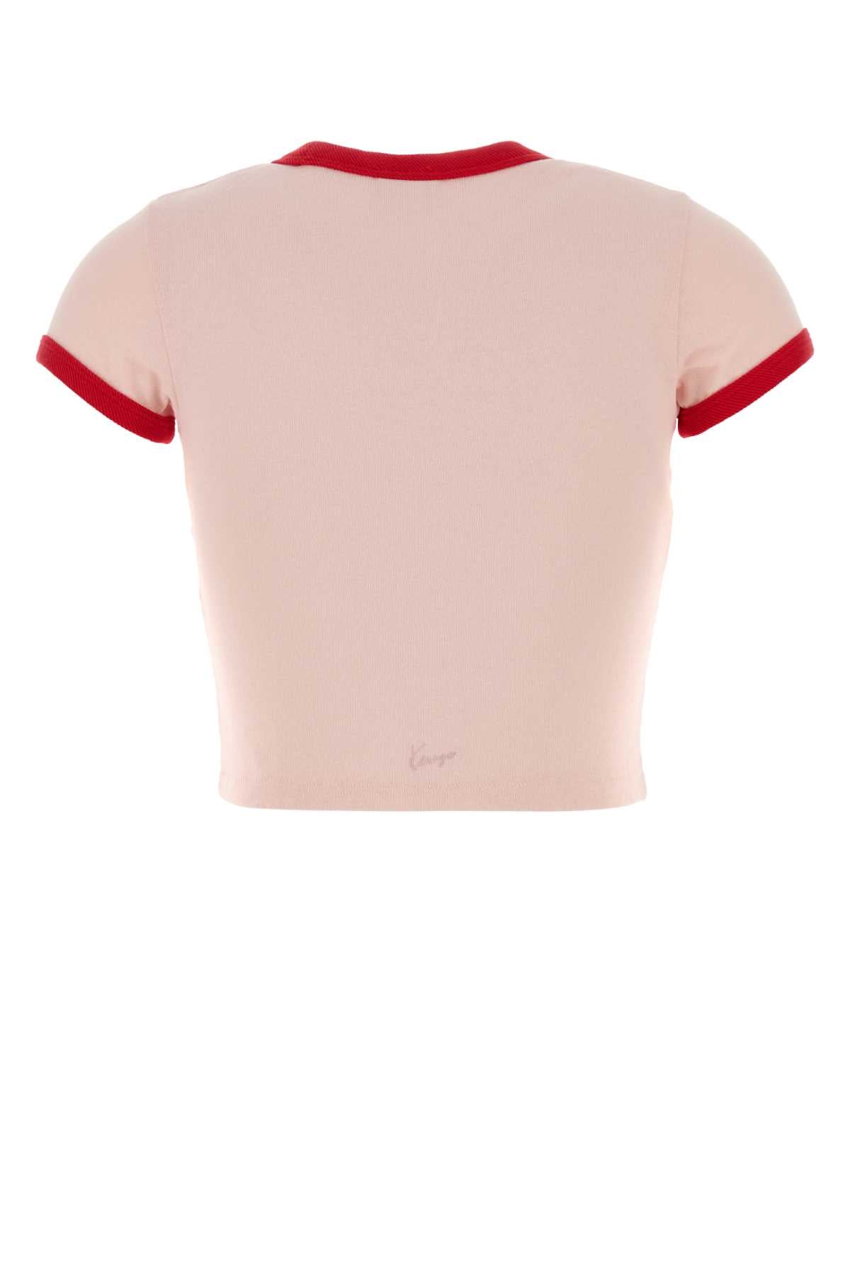 Kenzo Women Pink Cotton T-Shirt KENZO