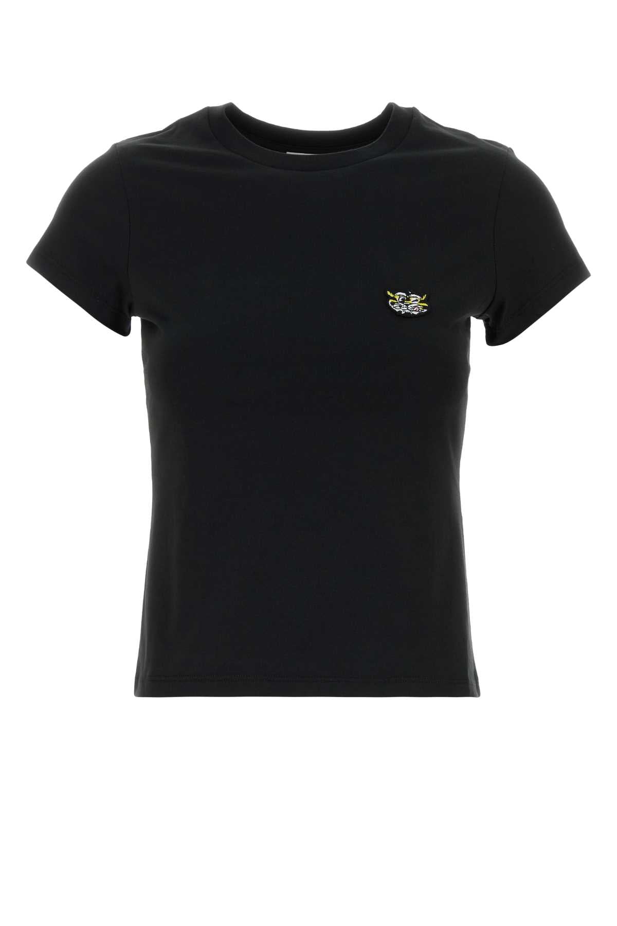 Kenzo Women Black Cotton T-Shirt KENZO