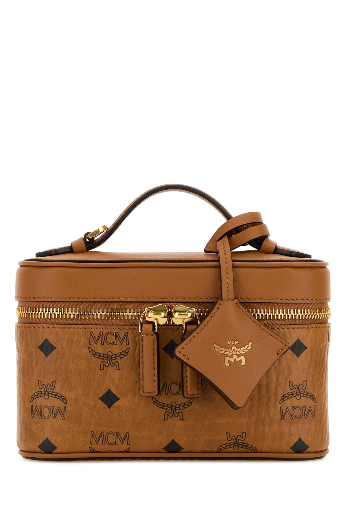 Mcm Women Printed Canvas Aren Handbag MCM