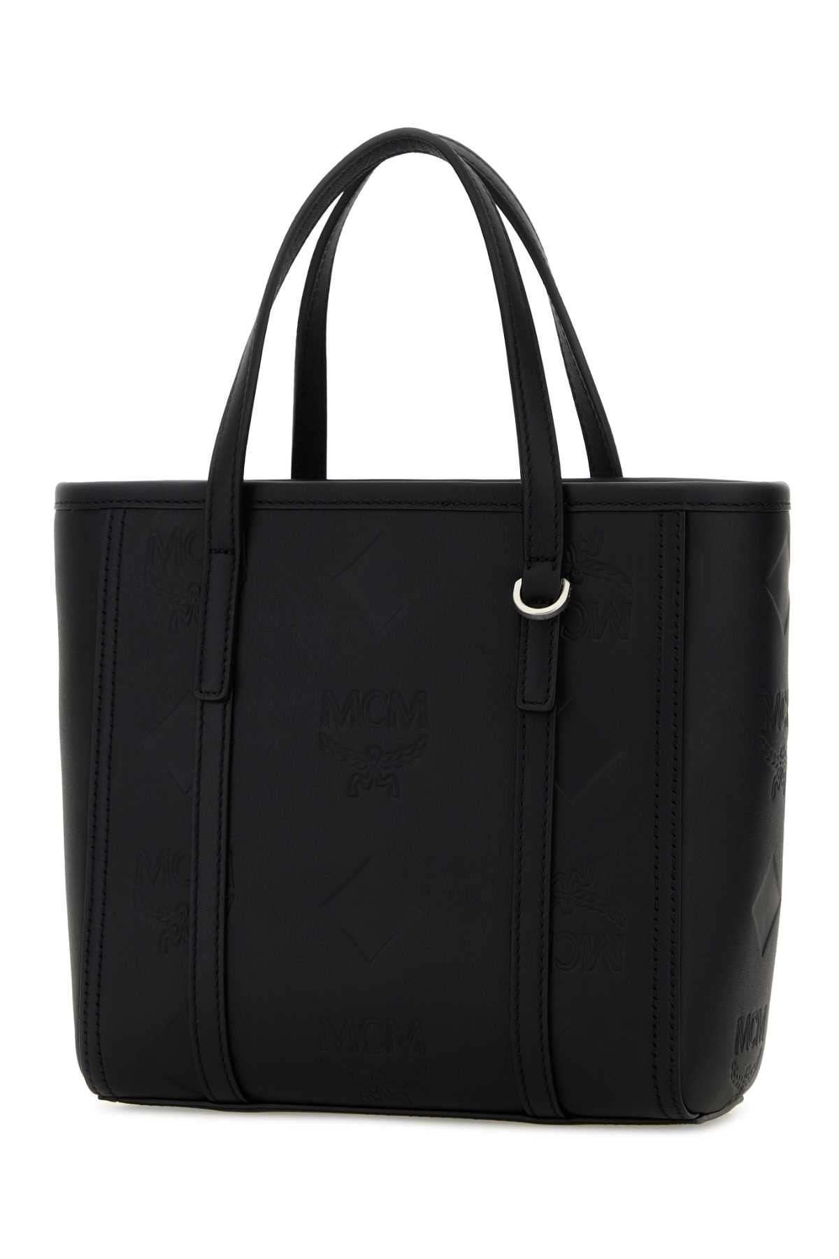 Mcm Women Black Leather Mini Toni Handbag MCM