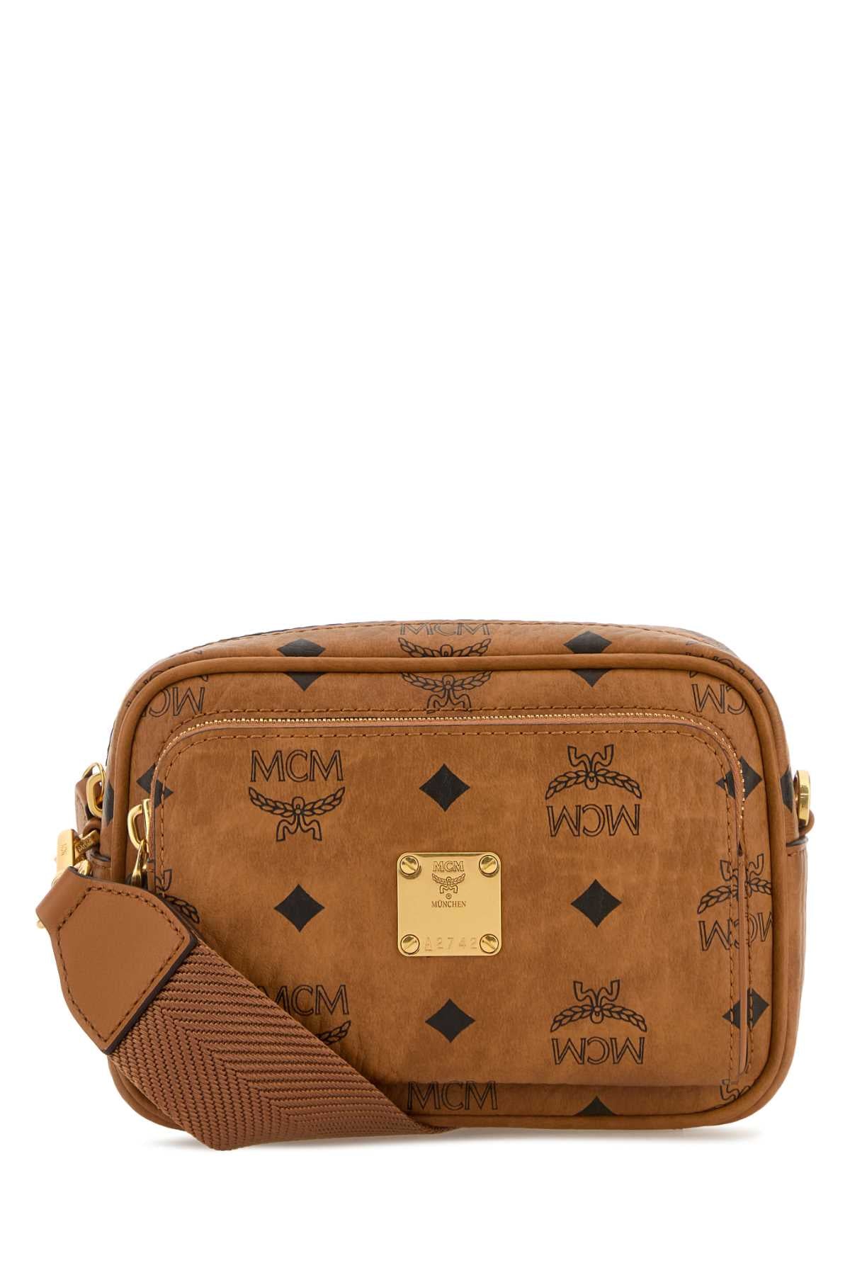 Mcm Women Printed Canvas Aren Crossbody Bag MCM