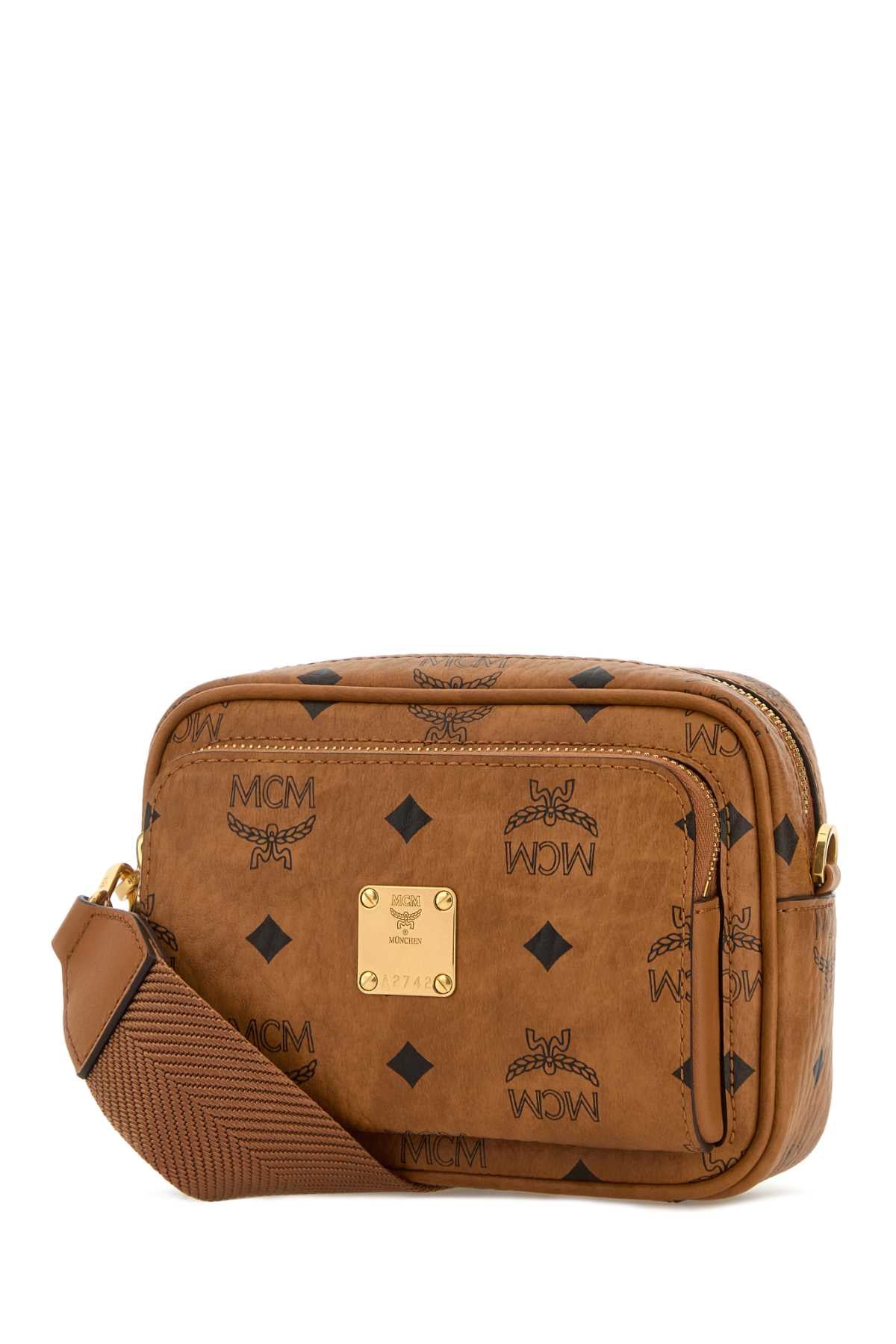 Mcm Women Printed Canvas Aren Crossbody Bag MCM