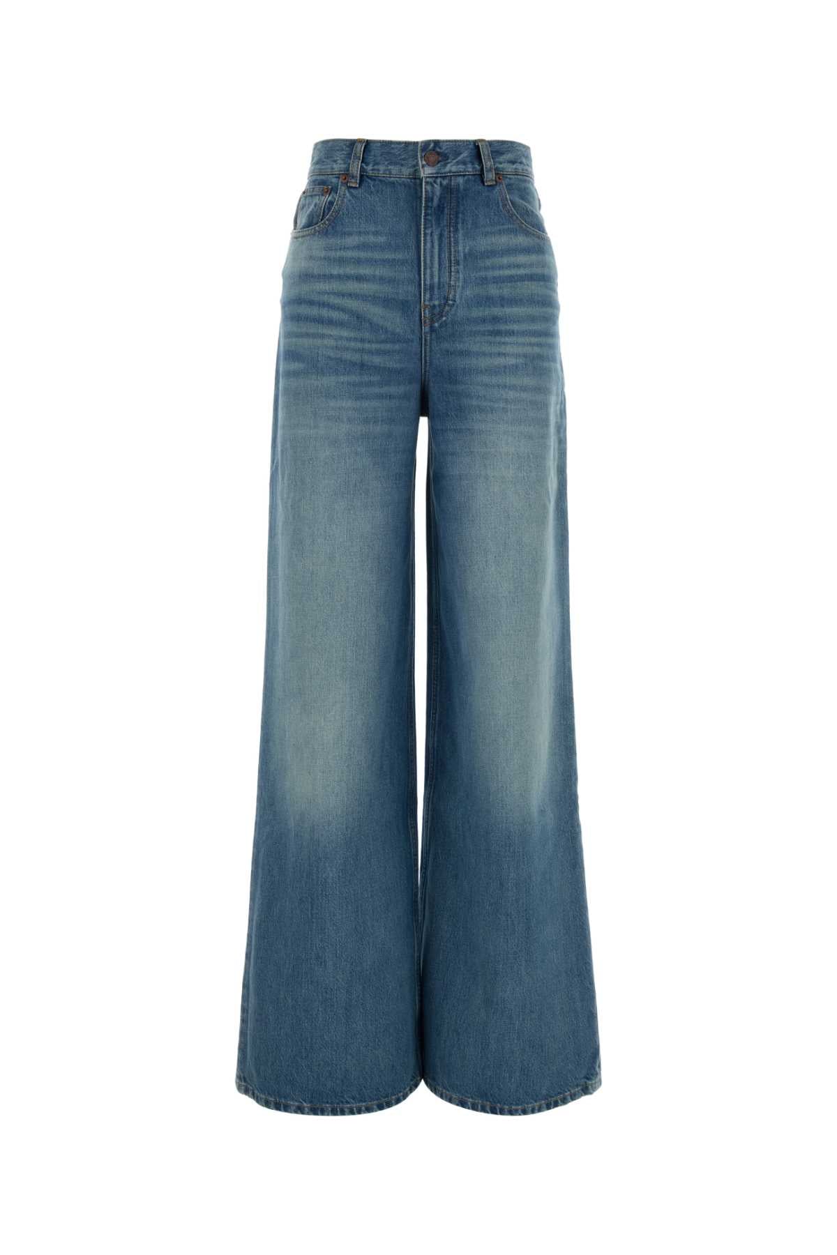 Chloe Women Denim Wide-Leg Jeans CHLOE