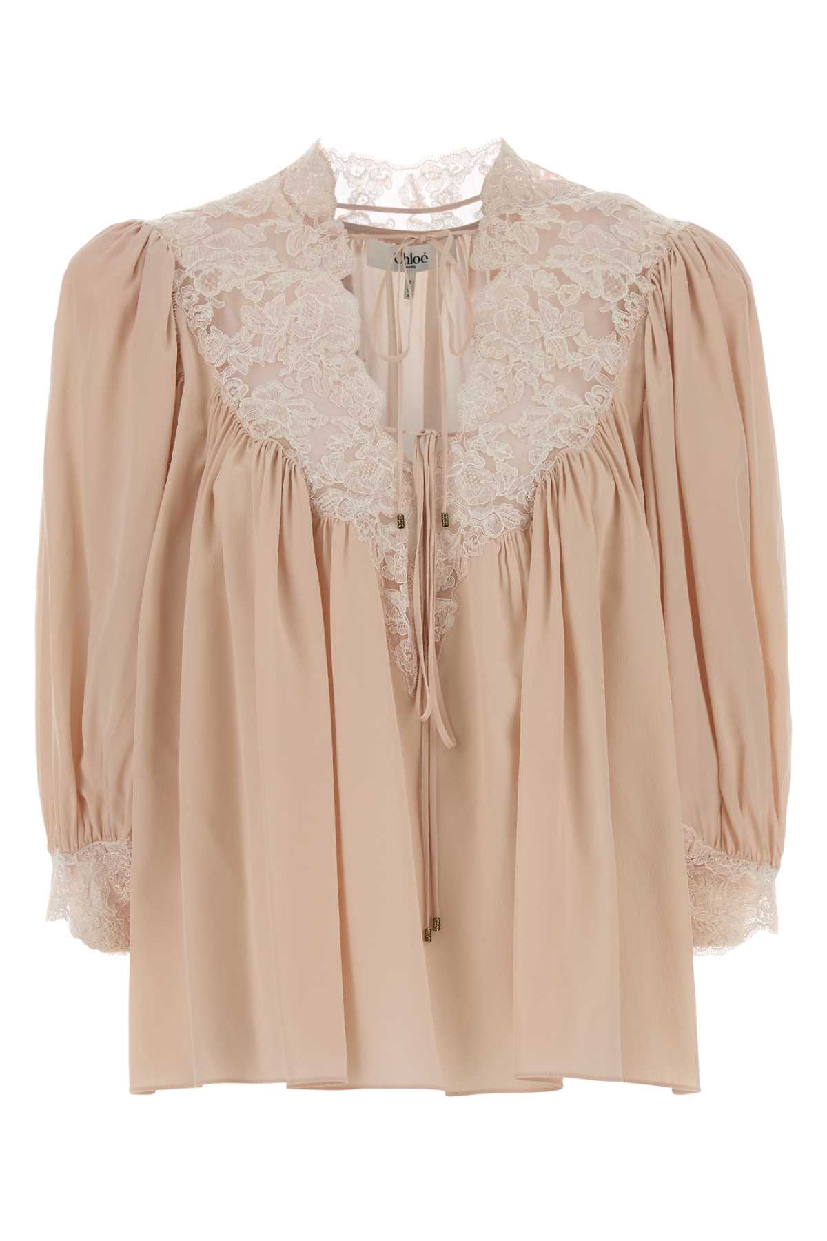 Chloe Women Pink Silk Blouse CHLOE