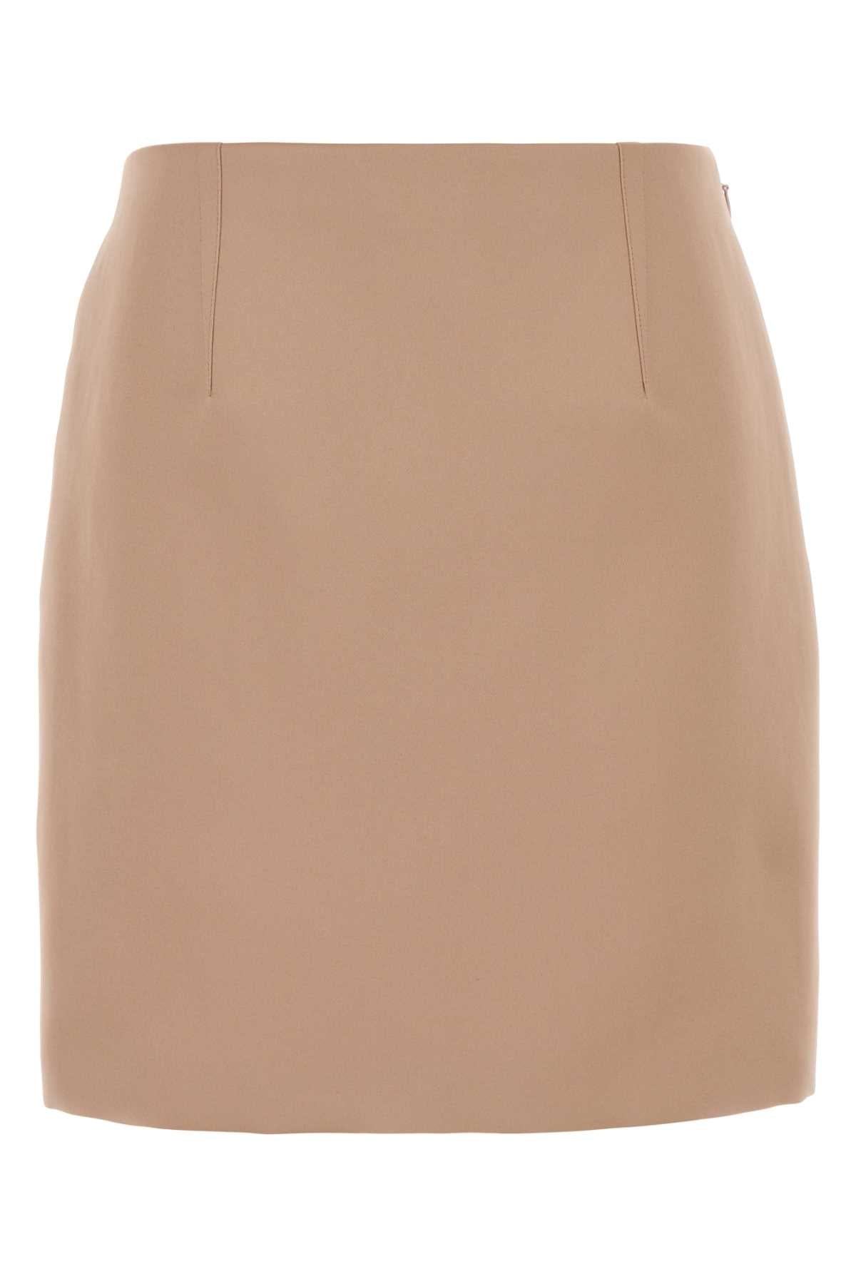 Chloe Women Powder Pink Satin Mini Skirt CHLOE