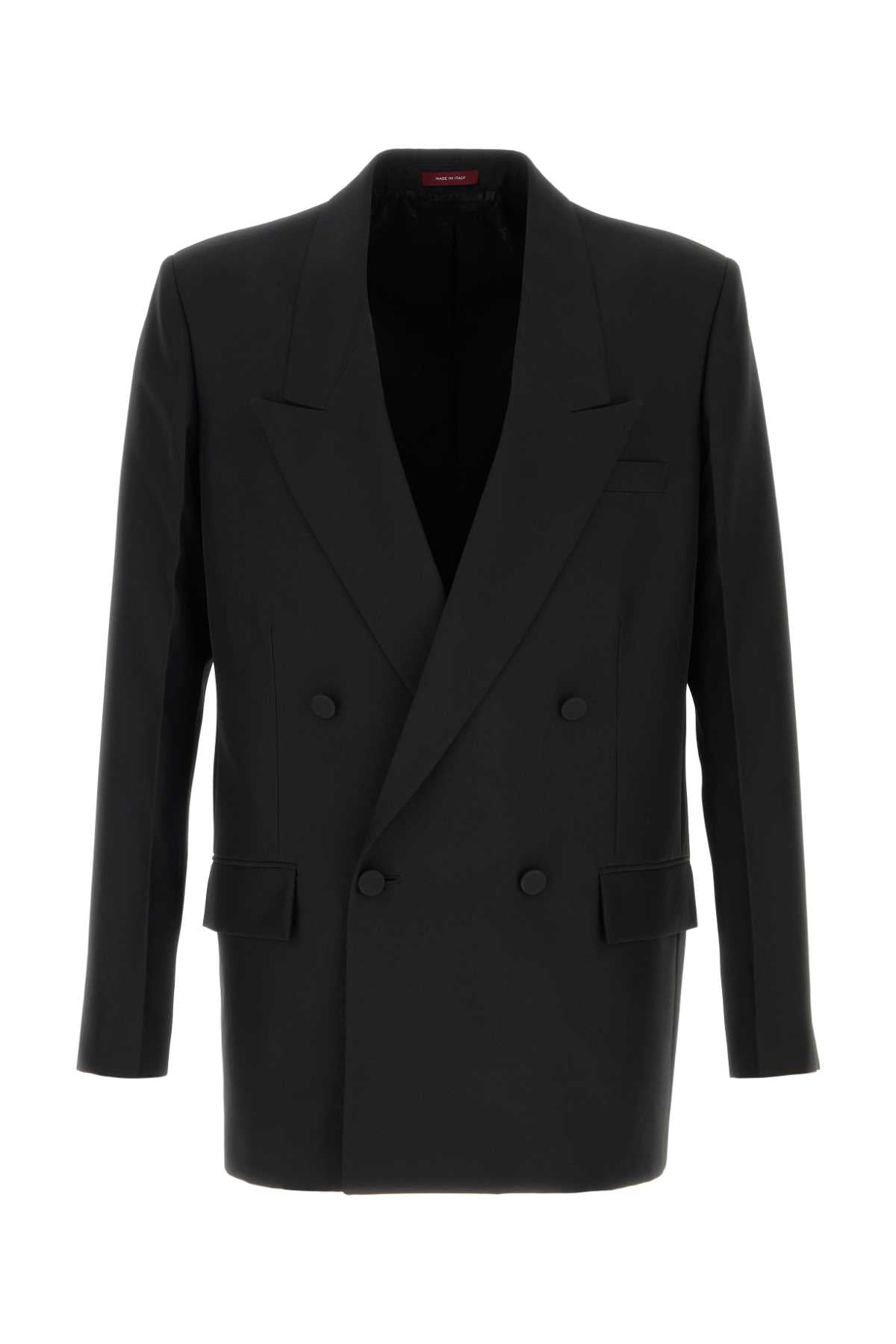 Gucci Men Black Panama Blazer GUCCI