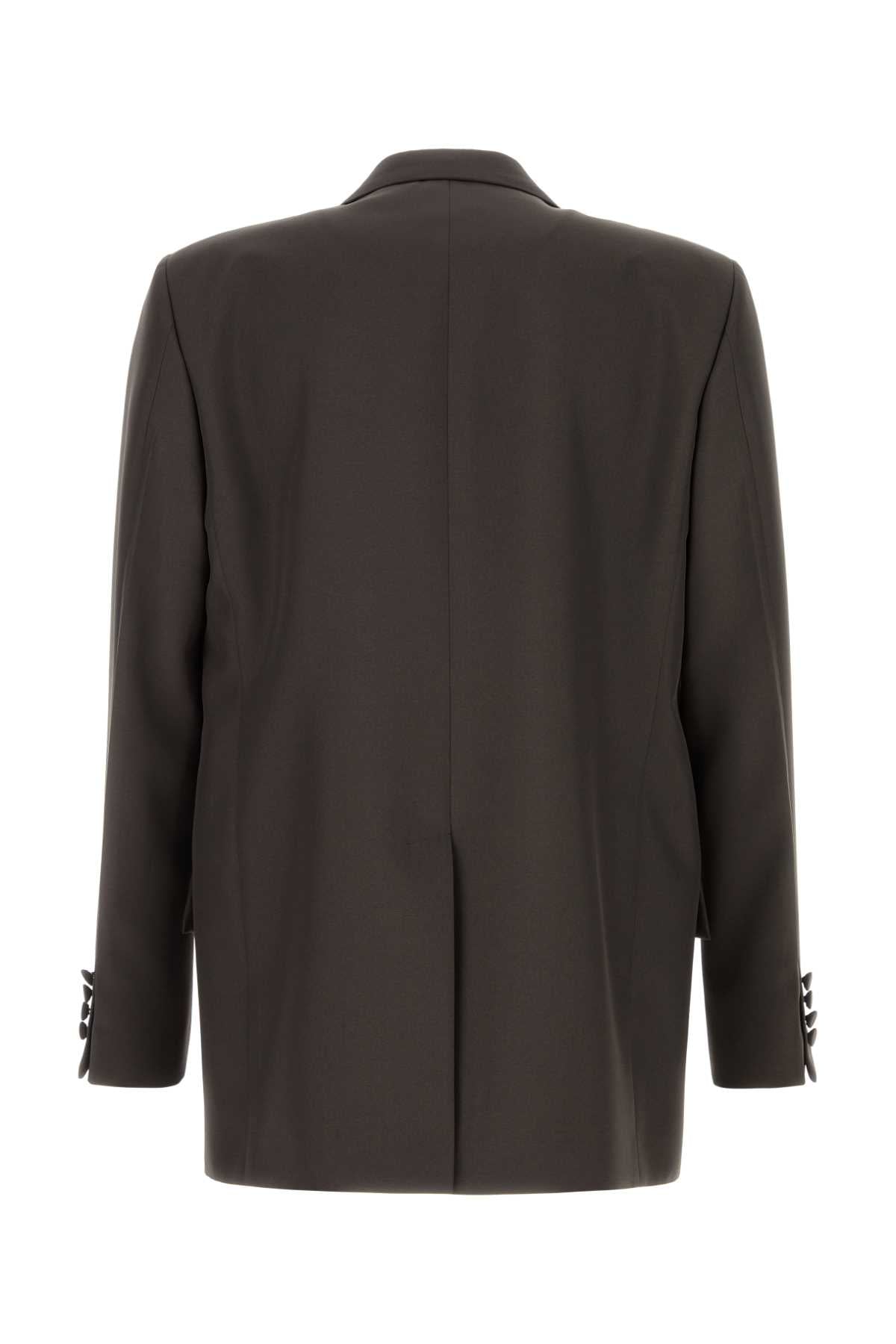 Gucci Men Chocolate Panama Blazer GUCCI