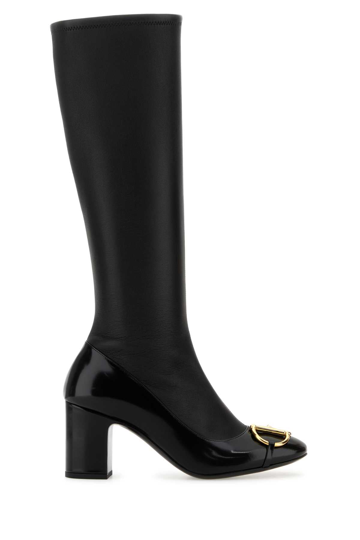 Gucci Women Black Leather Boots GUCCI