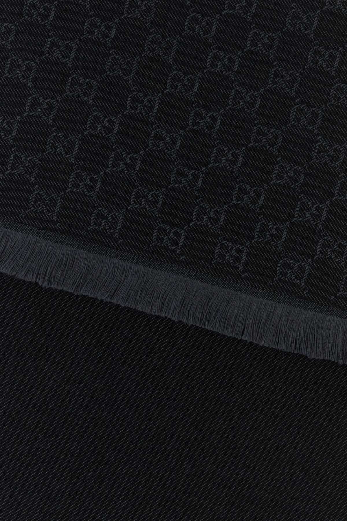 Gucci Women Embroidered Wool Scarf