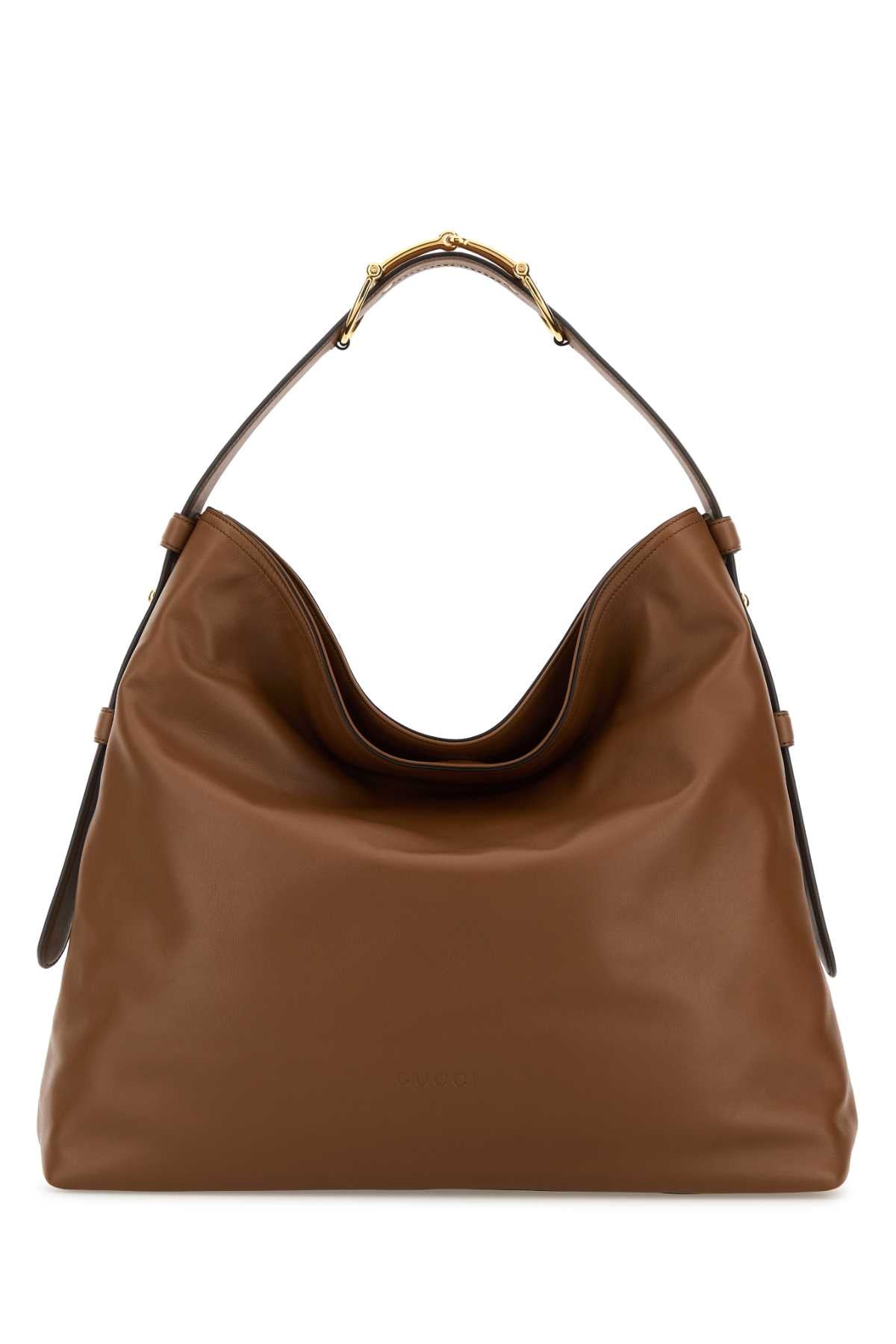 Gucci Women Caramel Leather Large Gucci Beatrix Shopping Bag GUCCI