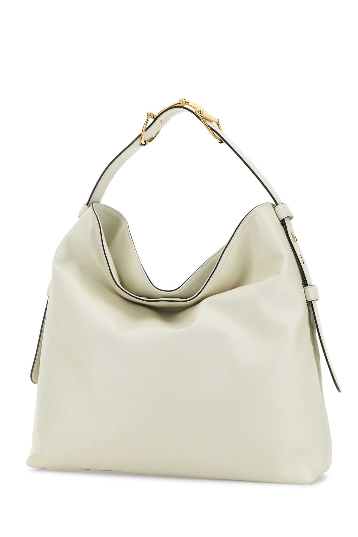 Gucci Women White Leather Large Gucci Beatrix Shopping Bag GUCCI