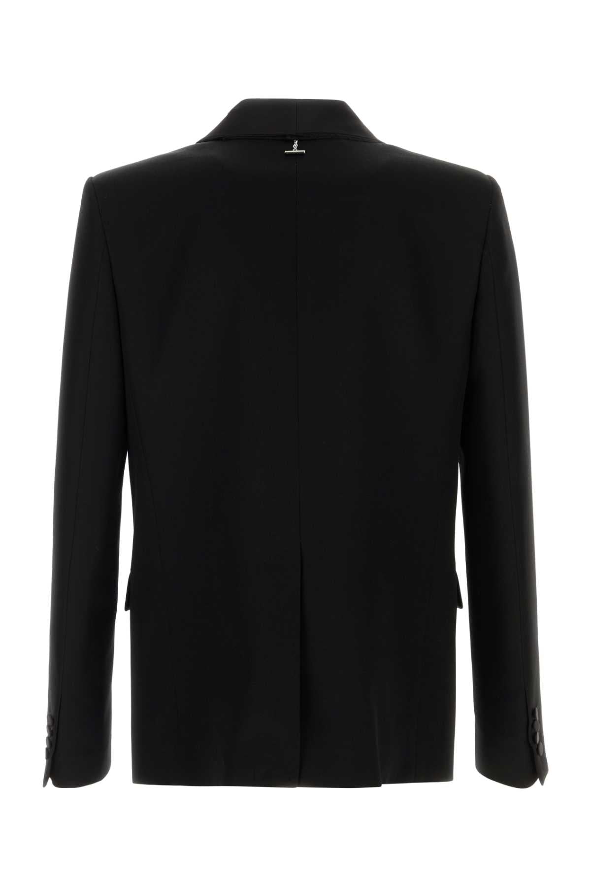 Alexander Mcqueen Men Black Wool Blazer ALEXANDER MCQUEEN