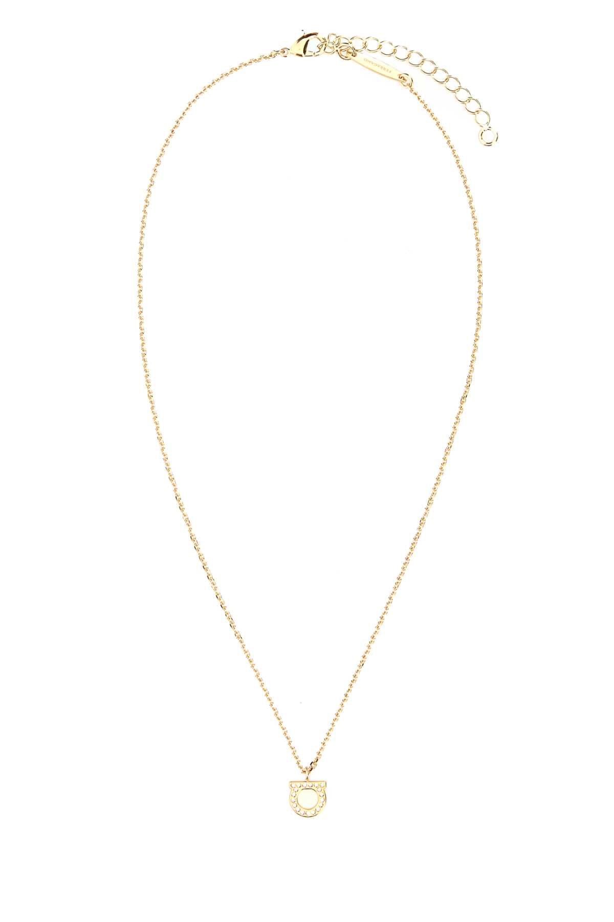Salvatore Ferragamo Women Gold Metal Necklace FERRAGAMO