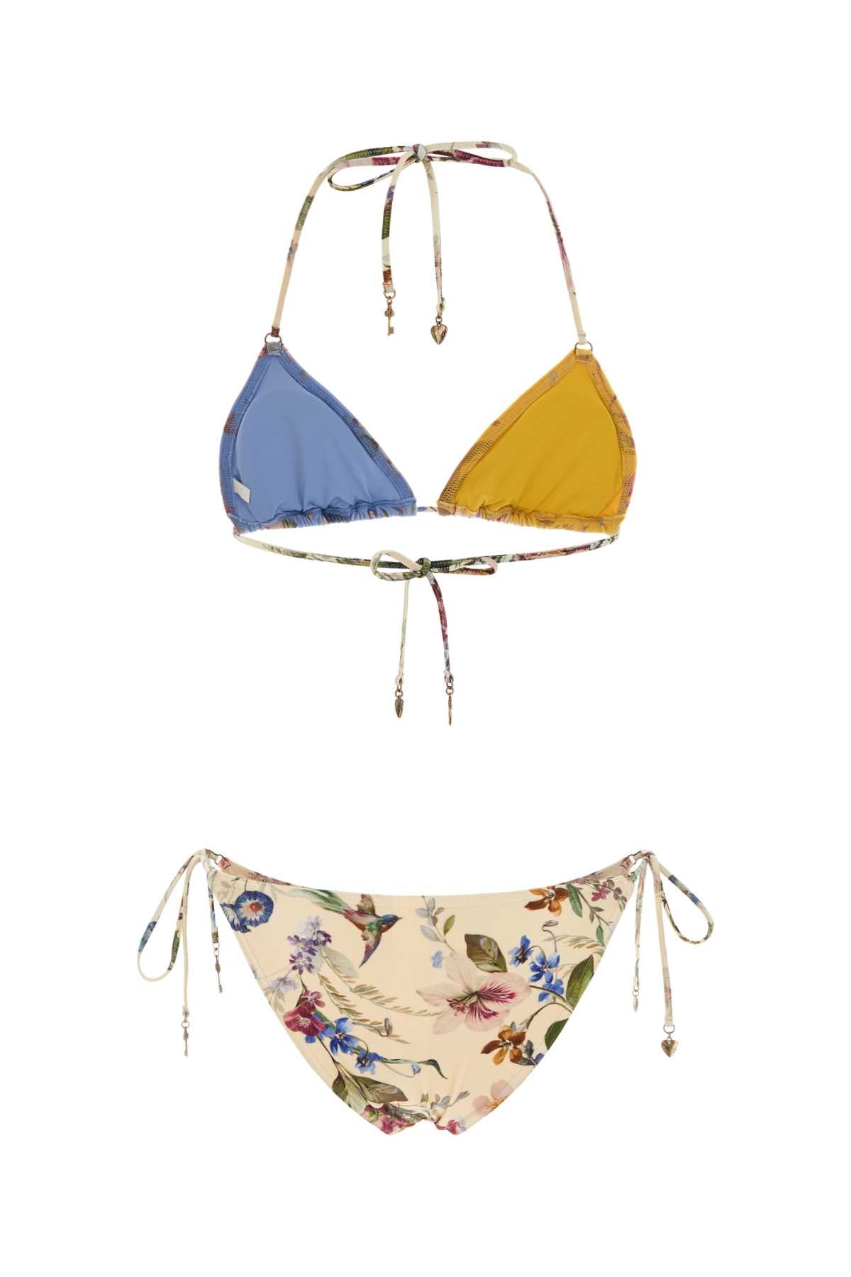 Zimmermann Women Patience Spliced Tri Bikini ZIMMERMANN