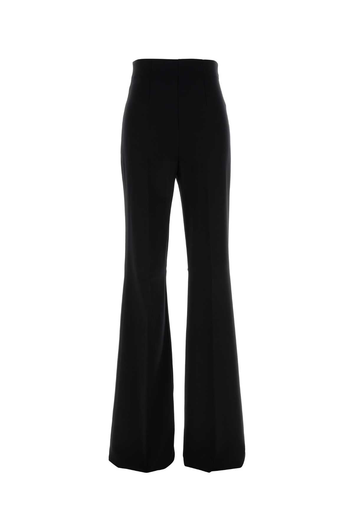 Sportmax Women Black Stretch Nylon Gettone Pant SPORTMAX