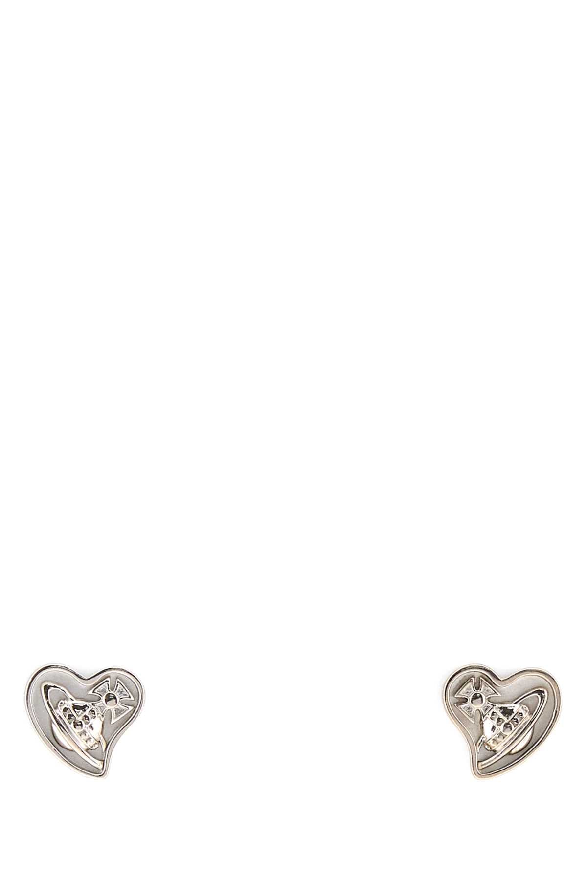 Vivienne Westwood Women Silver Metal Faye Earrings VIVIENNE WESTWOOD