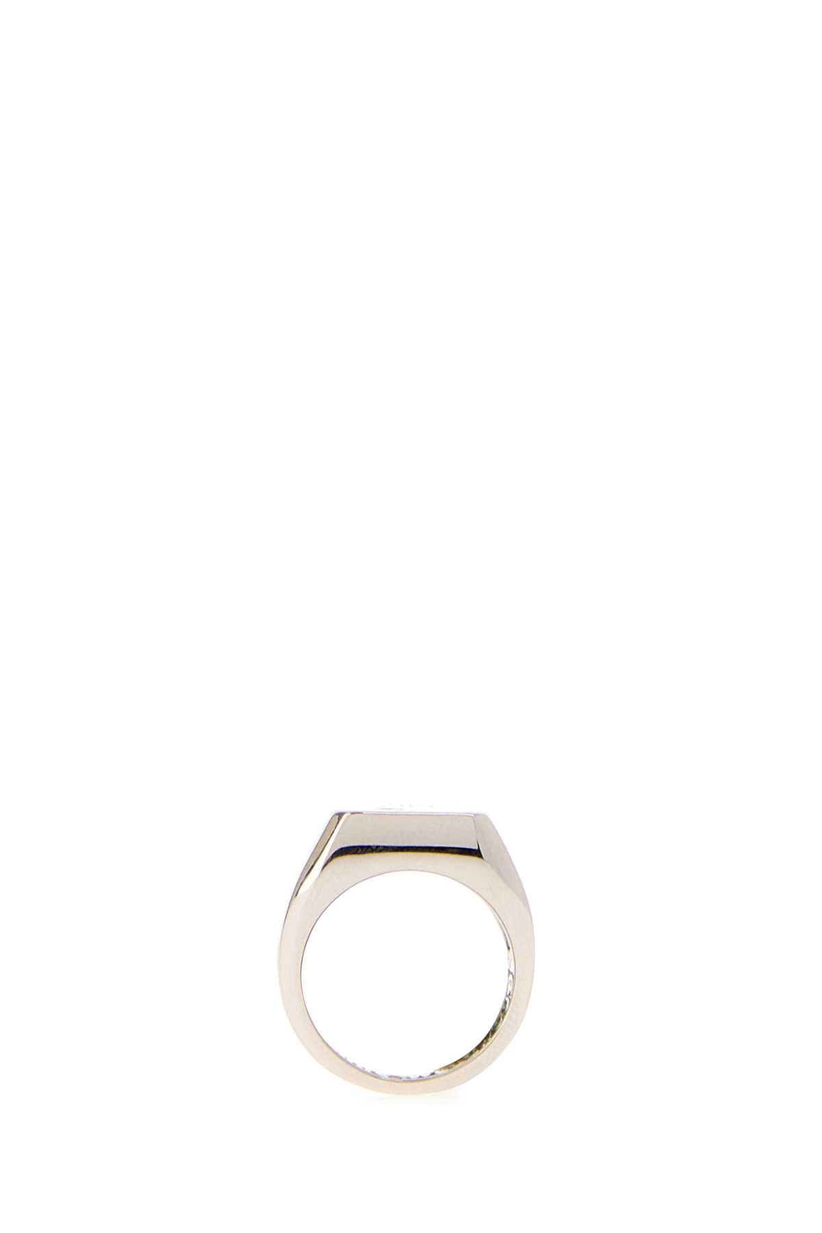Vivienne Westwood Women Silver Metal Carlo Ring VIVIENNE WESTWOOD