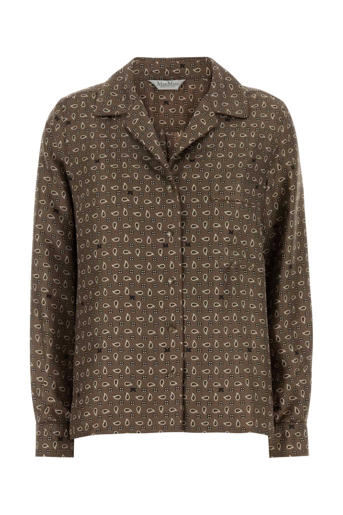 Max Mara Women Printed Silk Disco Shirt MAX MARA
