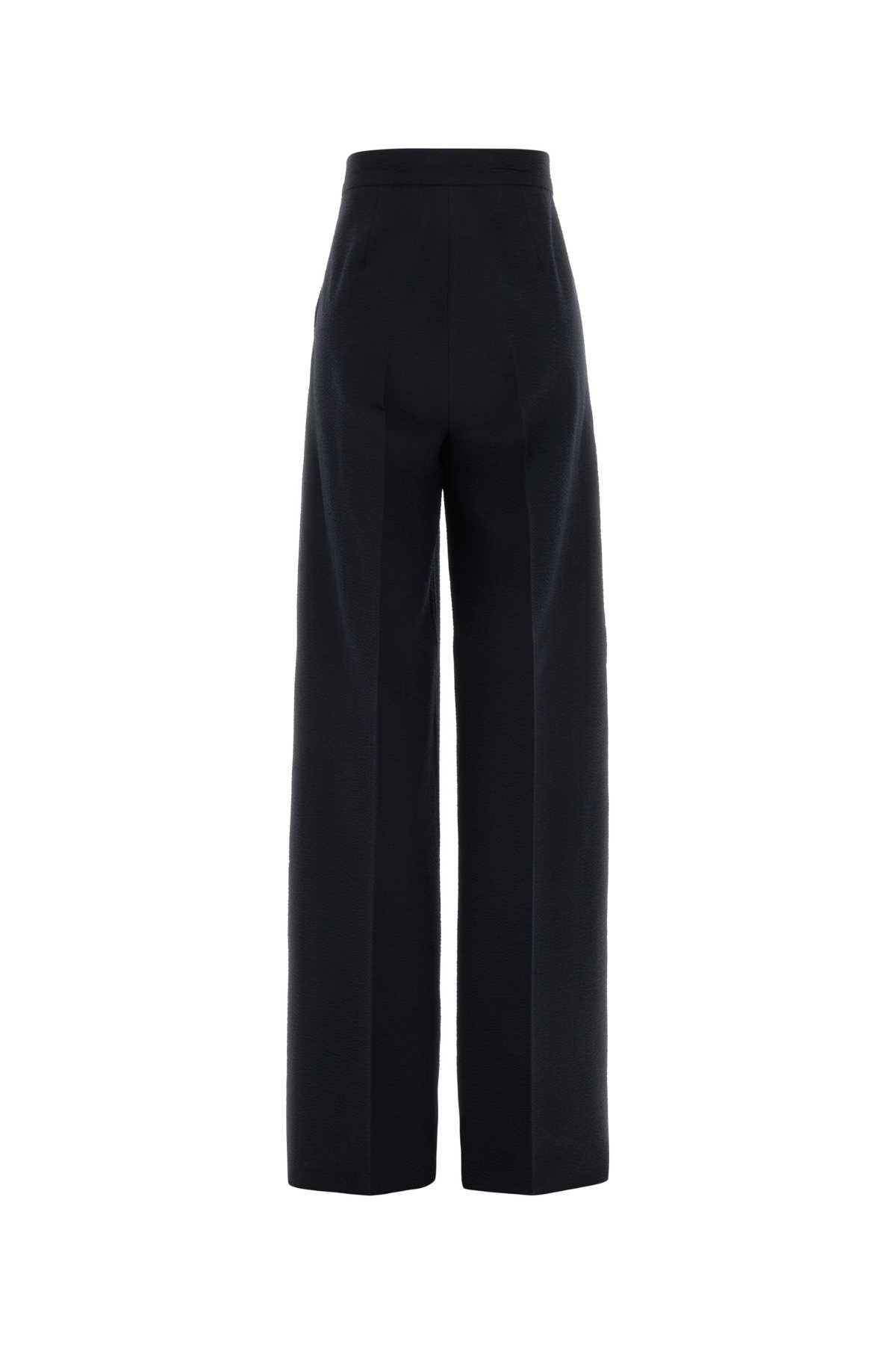 Max Mara Women Black Wool Blend Secolo Pant MAX MARA