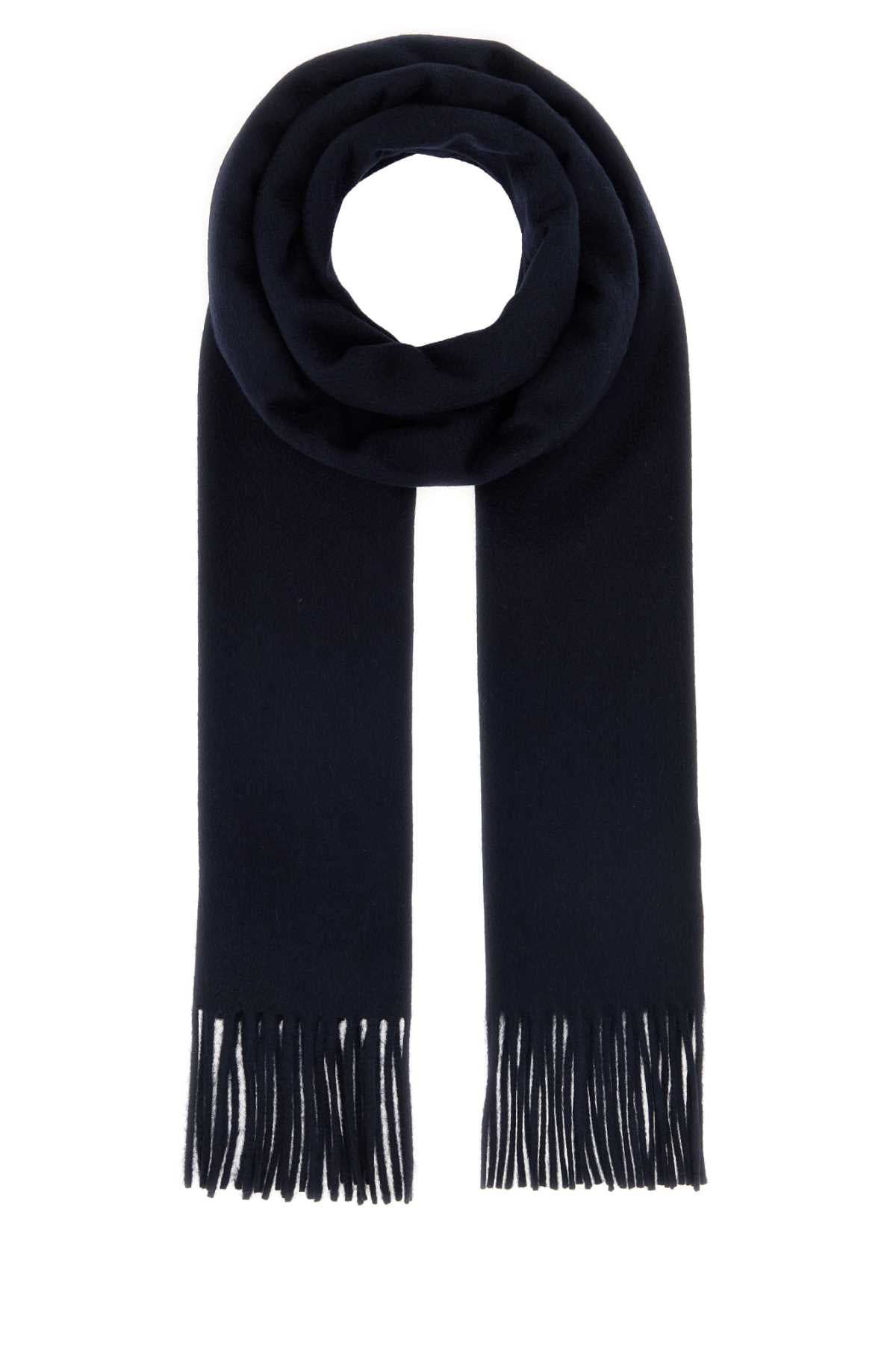 Max Mara Women Midnight Blue Cashmere Dalia Scarf MAX MARA