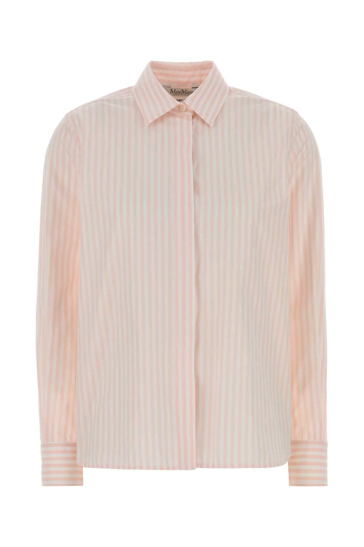 Max Mara Women Printed Poplin Accenni Shirt MAX MARA