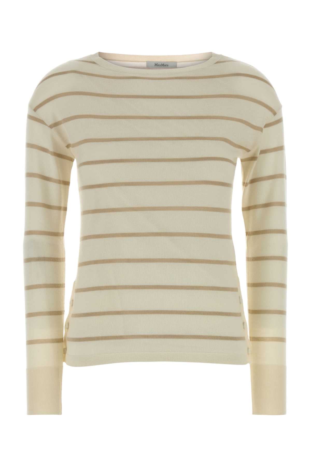 Max Mara Women Embroidered Cashmere Blend Tabella Sweater MAX MARA