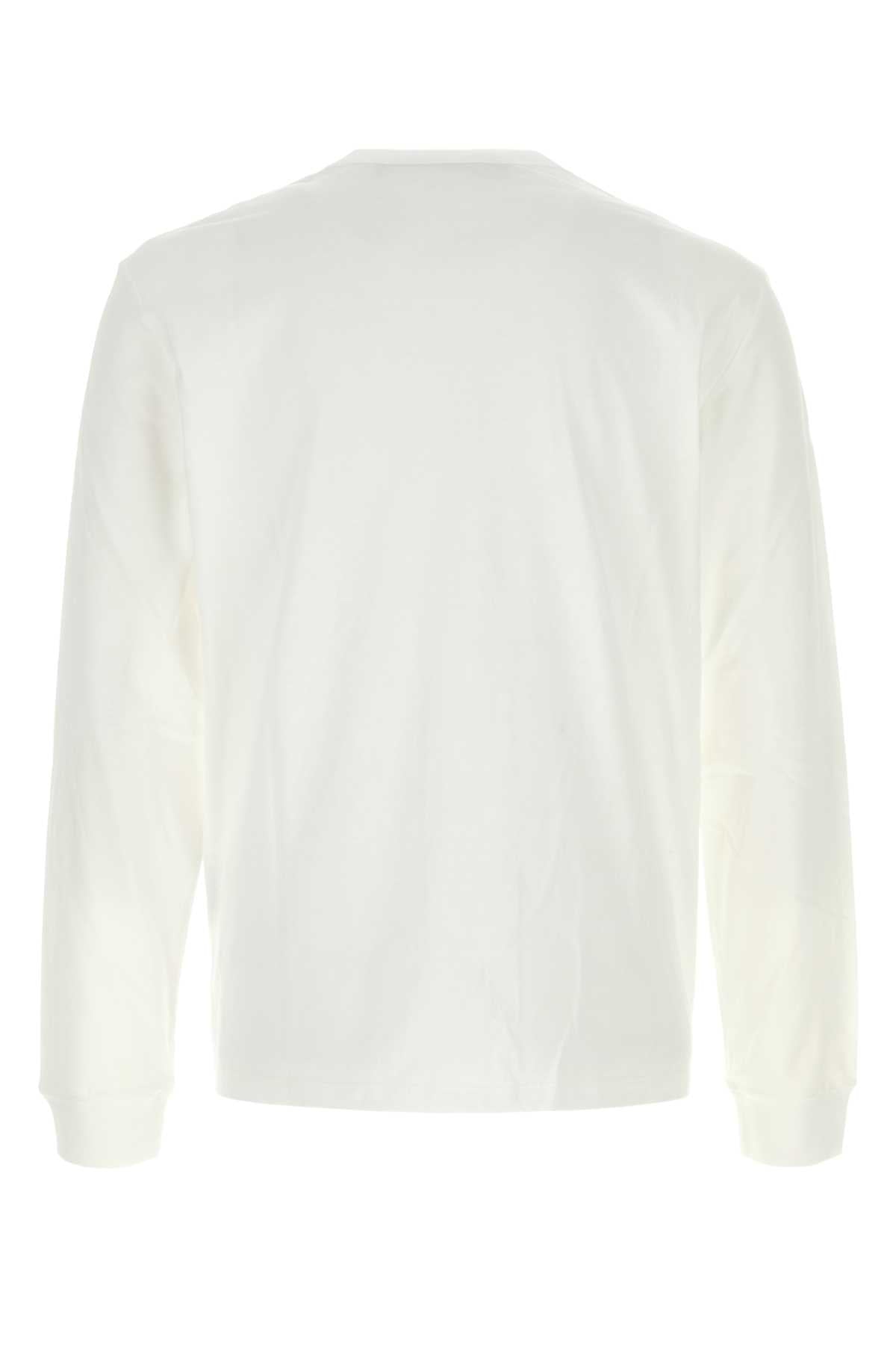 Valentino Garavani Men White Cotton T-Shirt VALENTINO GARAVANI