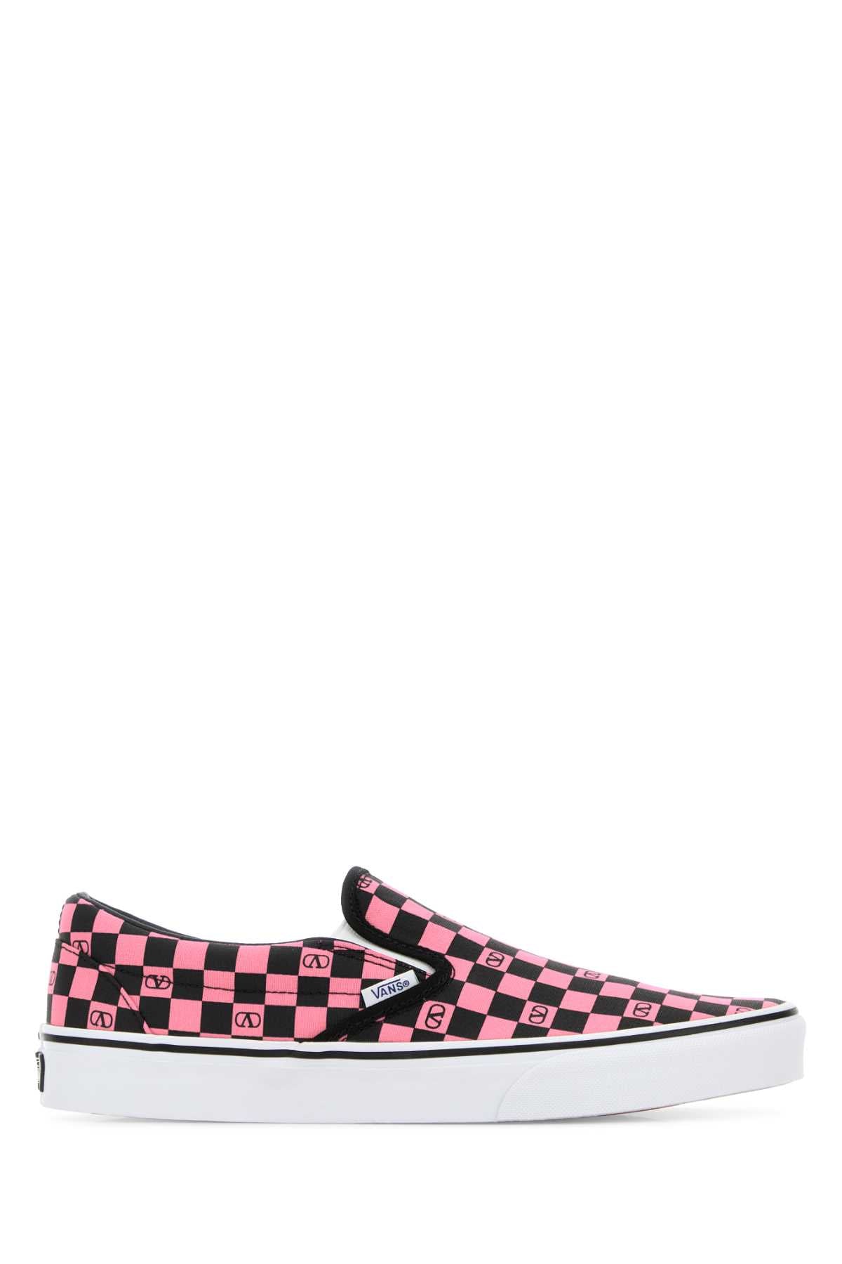Valentino Garavani Men Printed Canvas  Valentino Garavani X Vans Classic Slip-On Slip-Ons VALENTINO GARAVANI