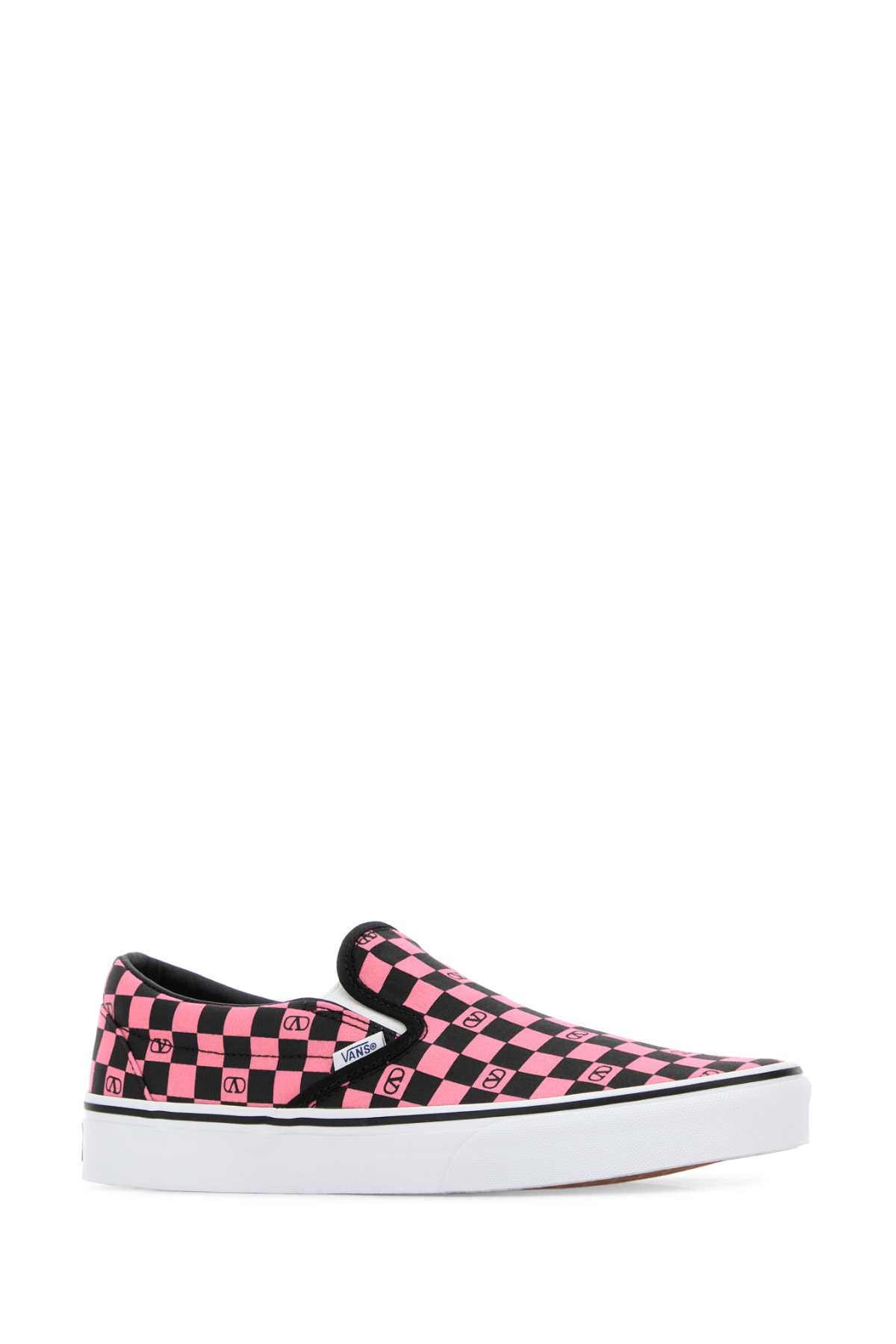 Valentino Garavani Men Printed Canvas  Valentino Garavani X Vans Classic Slip-On Slip-Ons VALENTINO GARAVANI