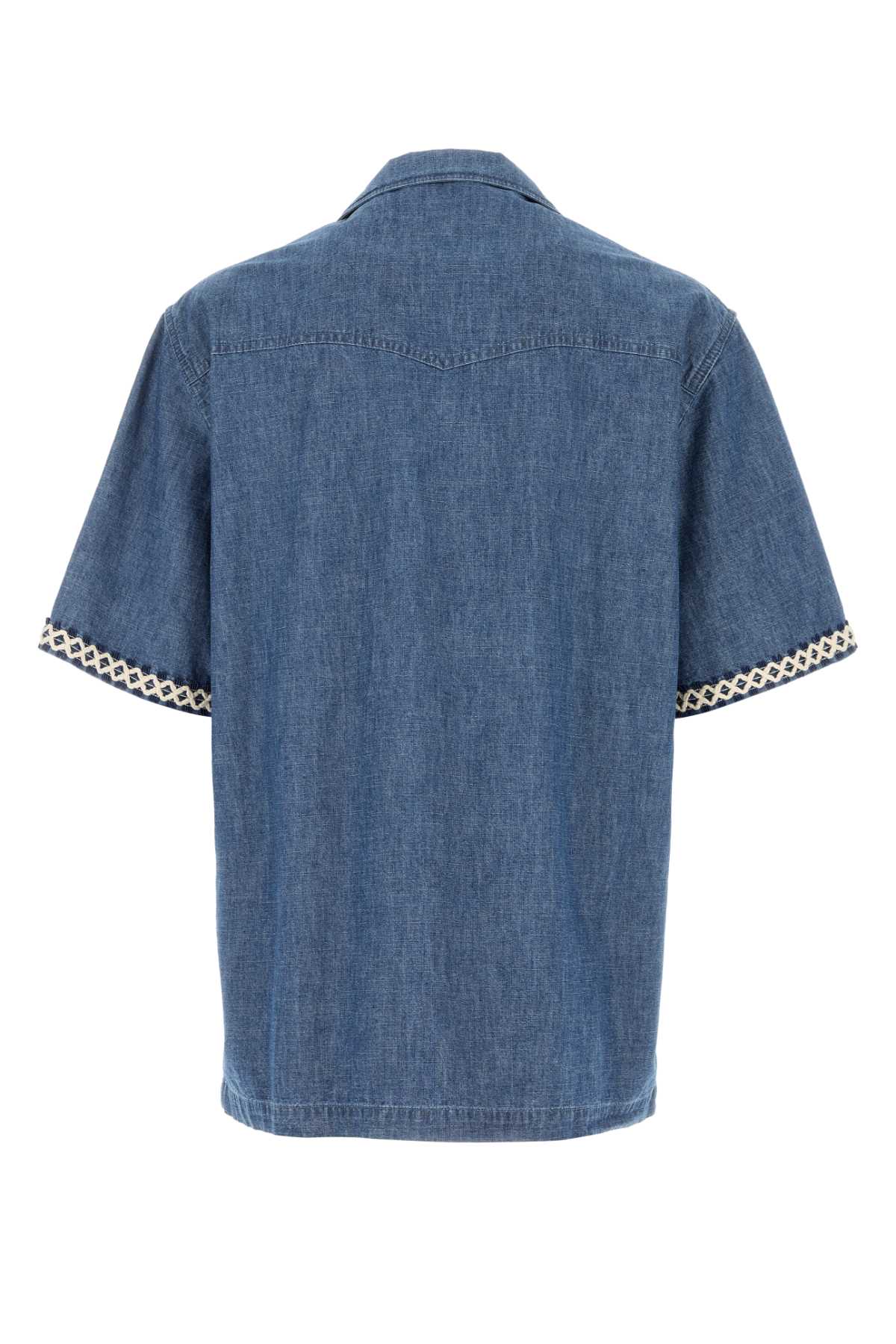 Valentino Garavani Men Denim Shirt VALENTINO GARAVANI