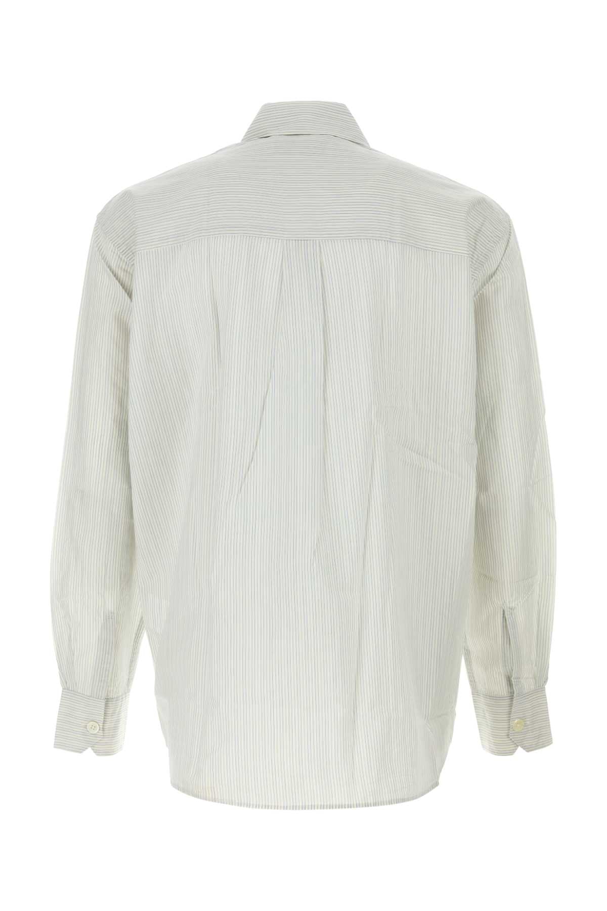 Our Legacy Men Embroidered Cotton Blend Oversize Shirt OUR LEGACY